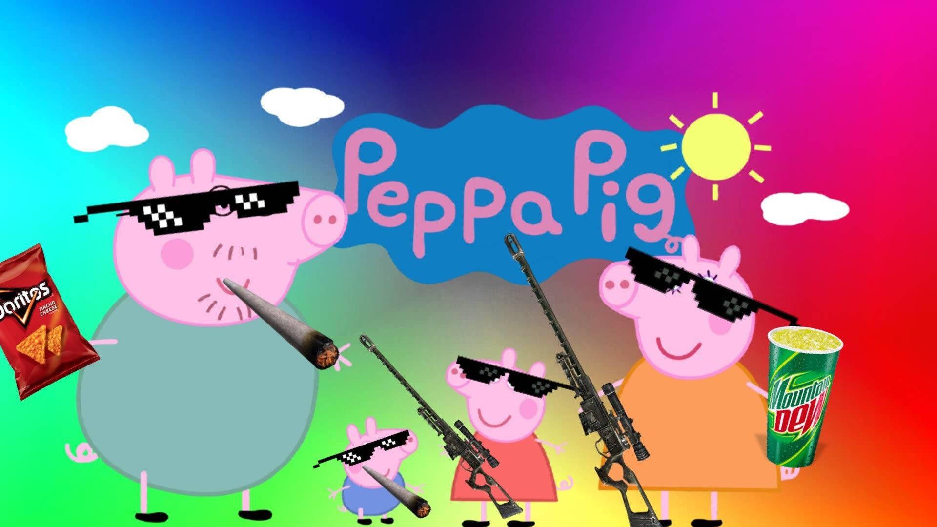 Peppa Pig, the Coolest Pig Around — 1920x1080 wallpaper