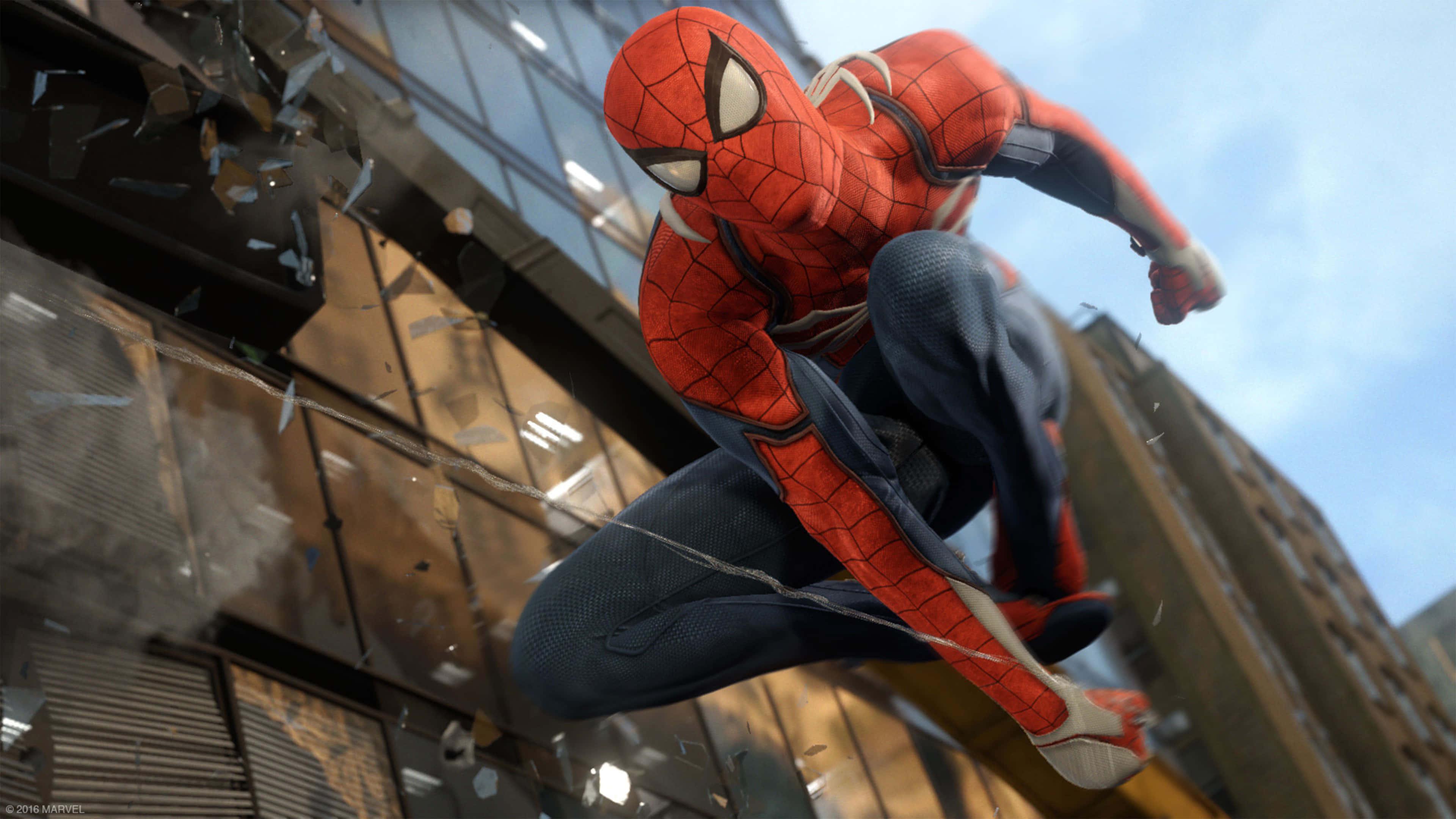 Peter Parker takes on his thrilling alter ego - Spiderman