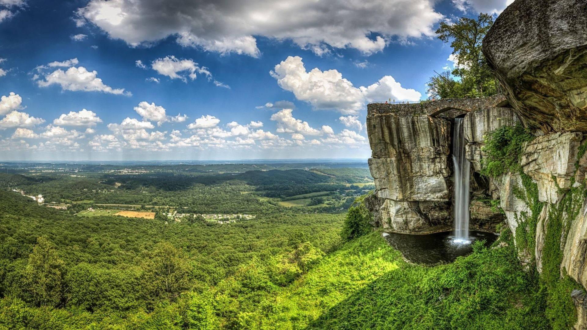 Picturesque Rock City Gardens, North Georgia — 1920x1080 wallpaper