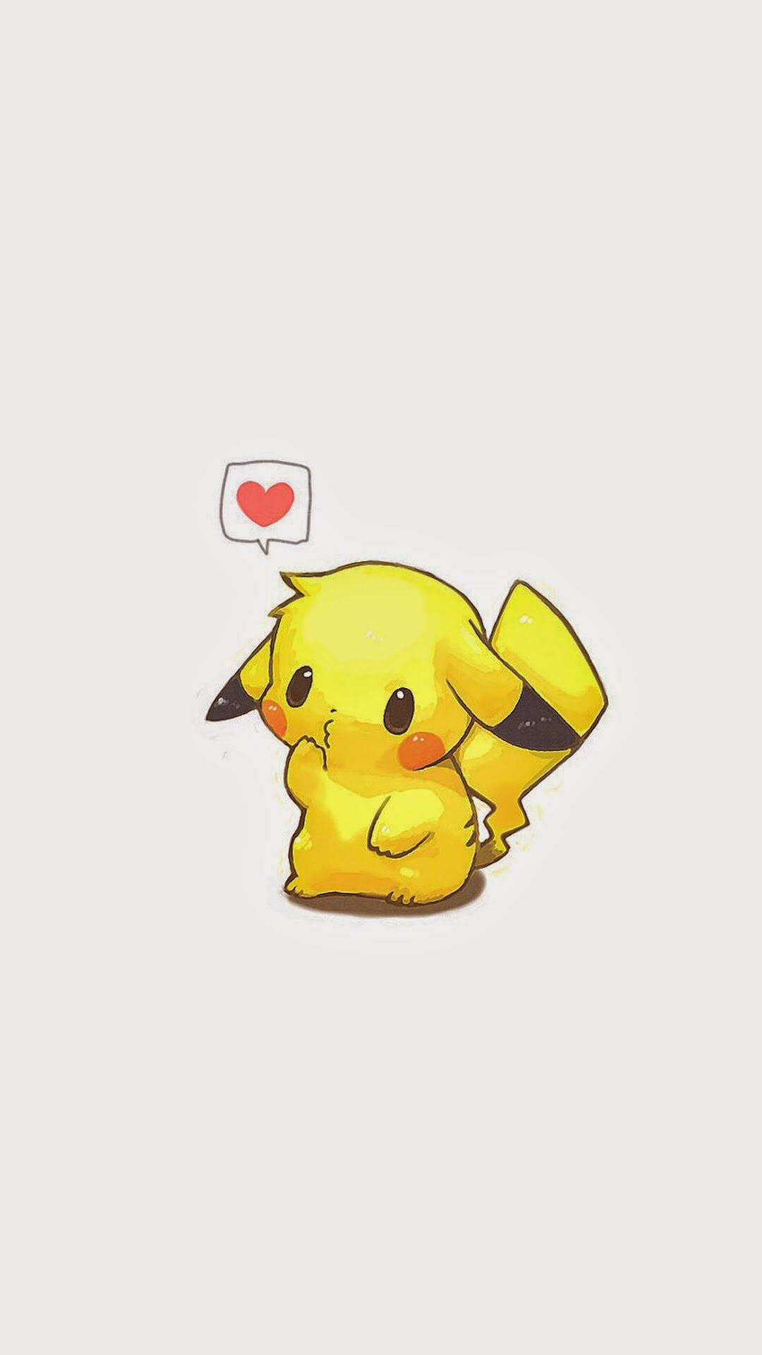 Pikachu Cute Image — 1080x1920 wallpaper