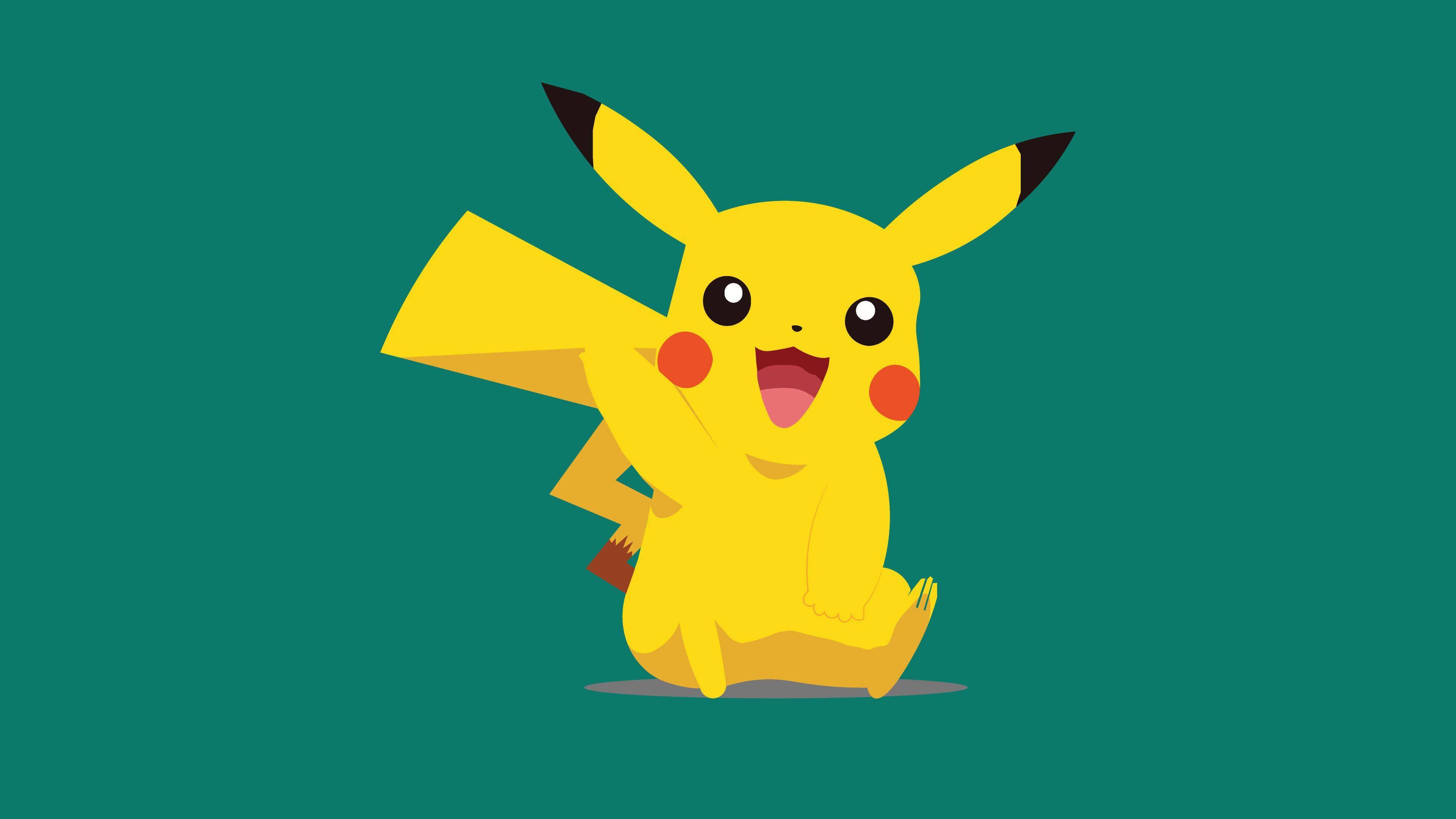 Pikachu Is Ready For Action — 3840x2160 wallpaper