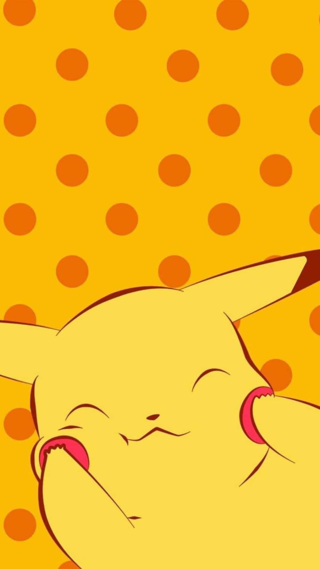 Pikachu On Seamless Circle Picture — 1080x1920 wallpaper