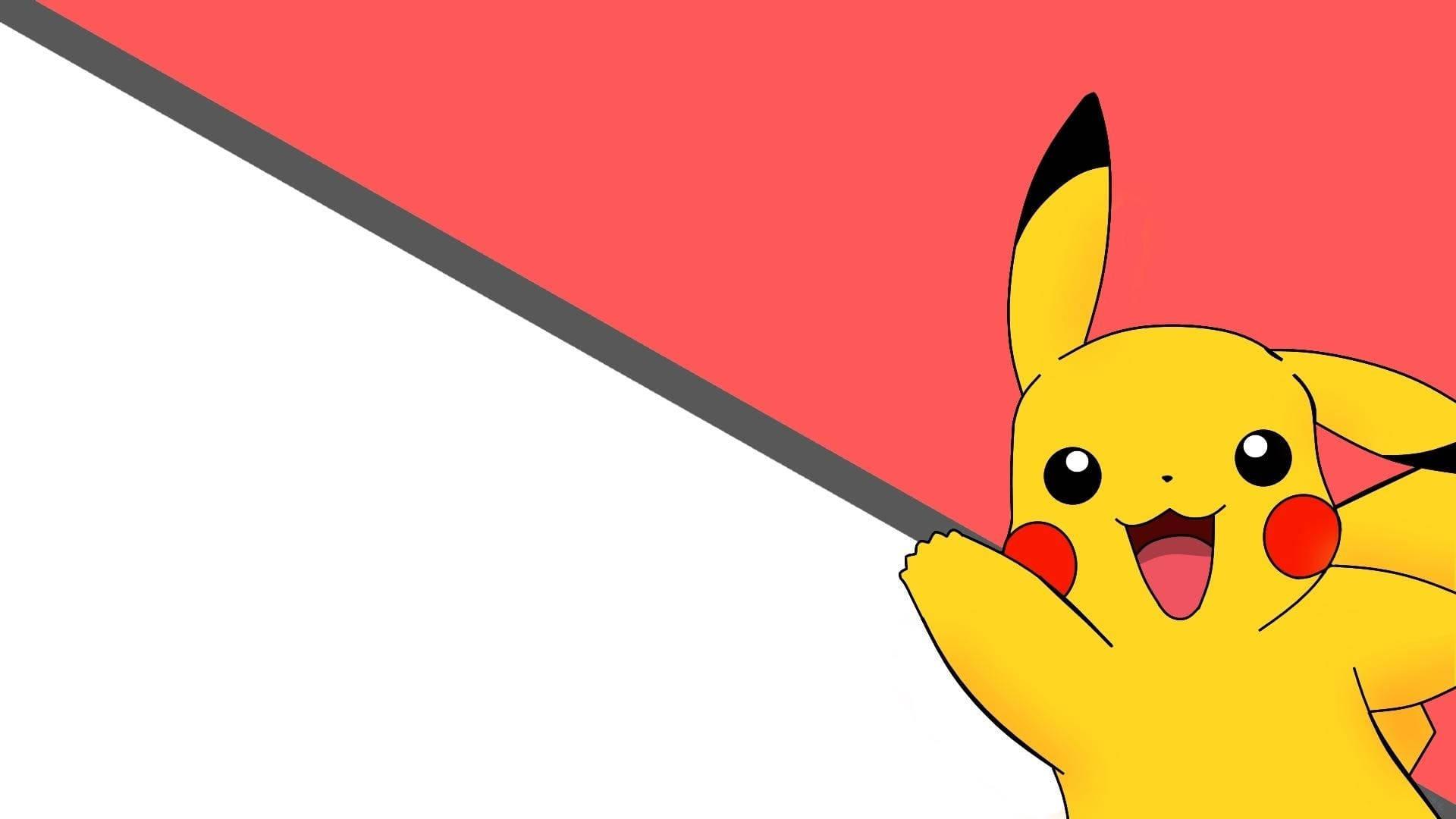 Pikachu Waving Its Hand — 1920x1080 wallpaper