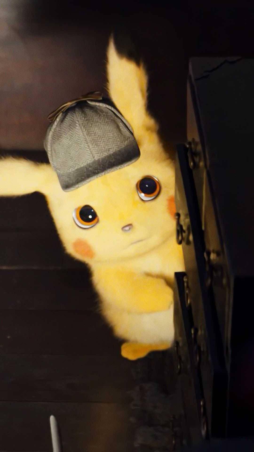Pikachu Wearing Hat — 1080x1920 wallpaper
