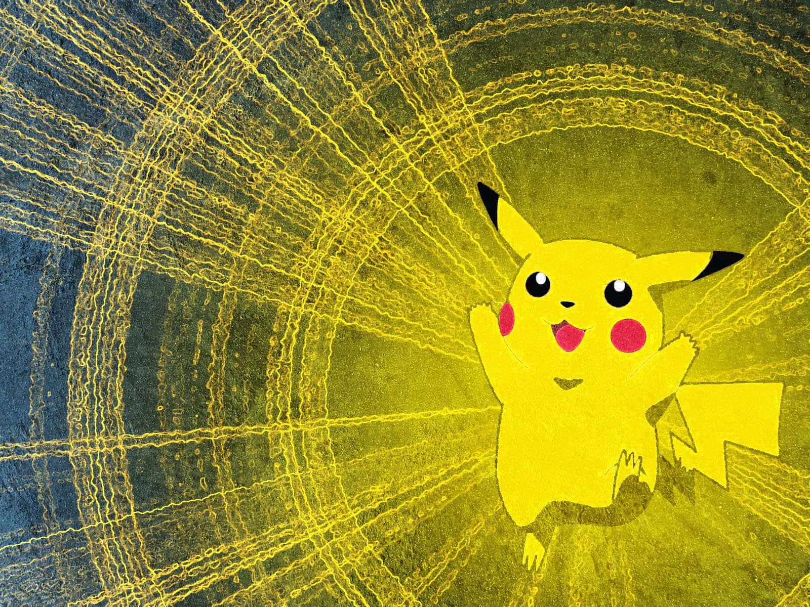 Pikachu Yellow Rays Picture — 1600x1200 wallpaper