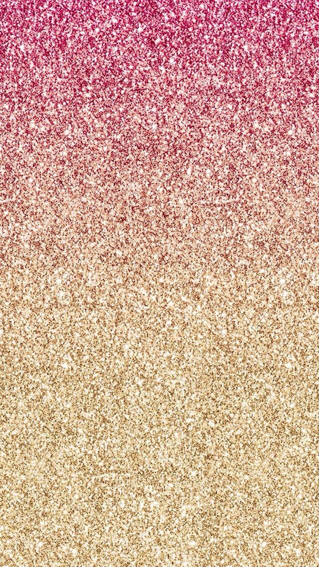 Pink And Gold Glitter Girly iPhone — 1080x1920 wallpaper