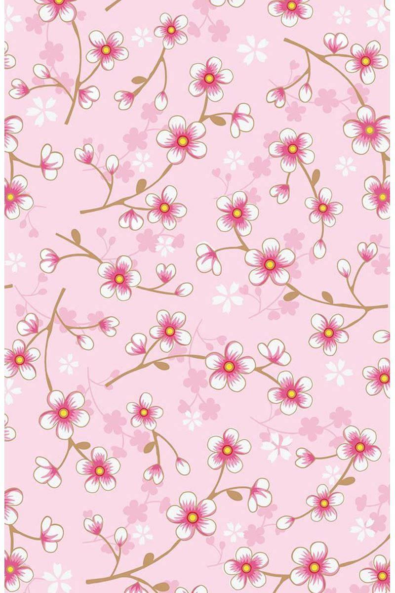 Pink Cherry Blossom Art — 800x1200 wallpaper