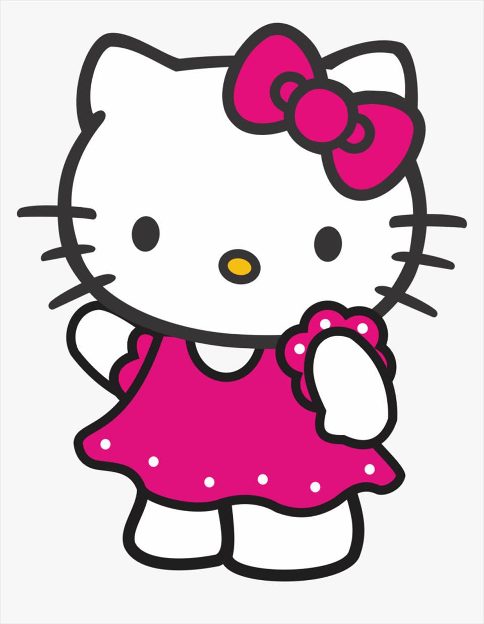 Pink Dress Cartoon Hello Kitty PFP — 960x1238 wallpaper