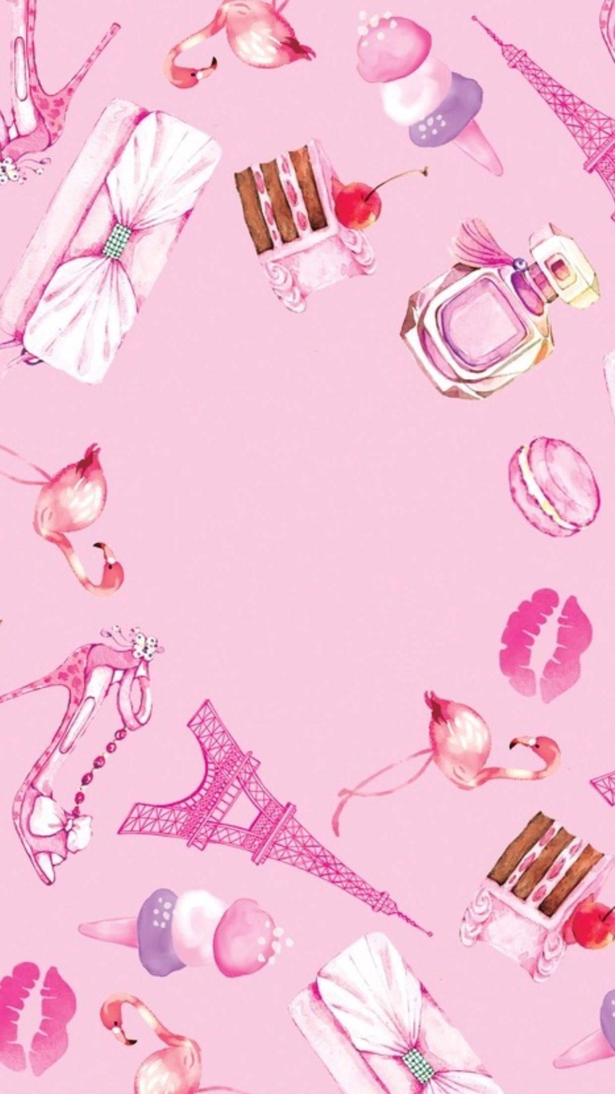Pink Girly Lock Screen Iphone — 1242x2208 wallpaper