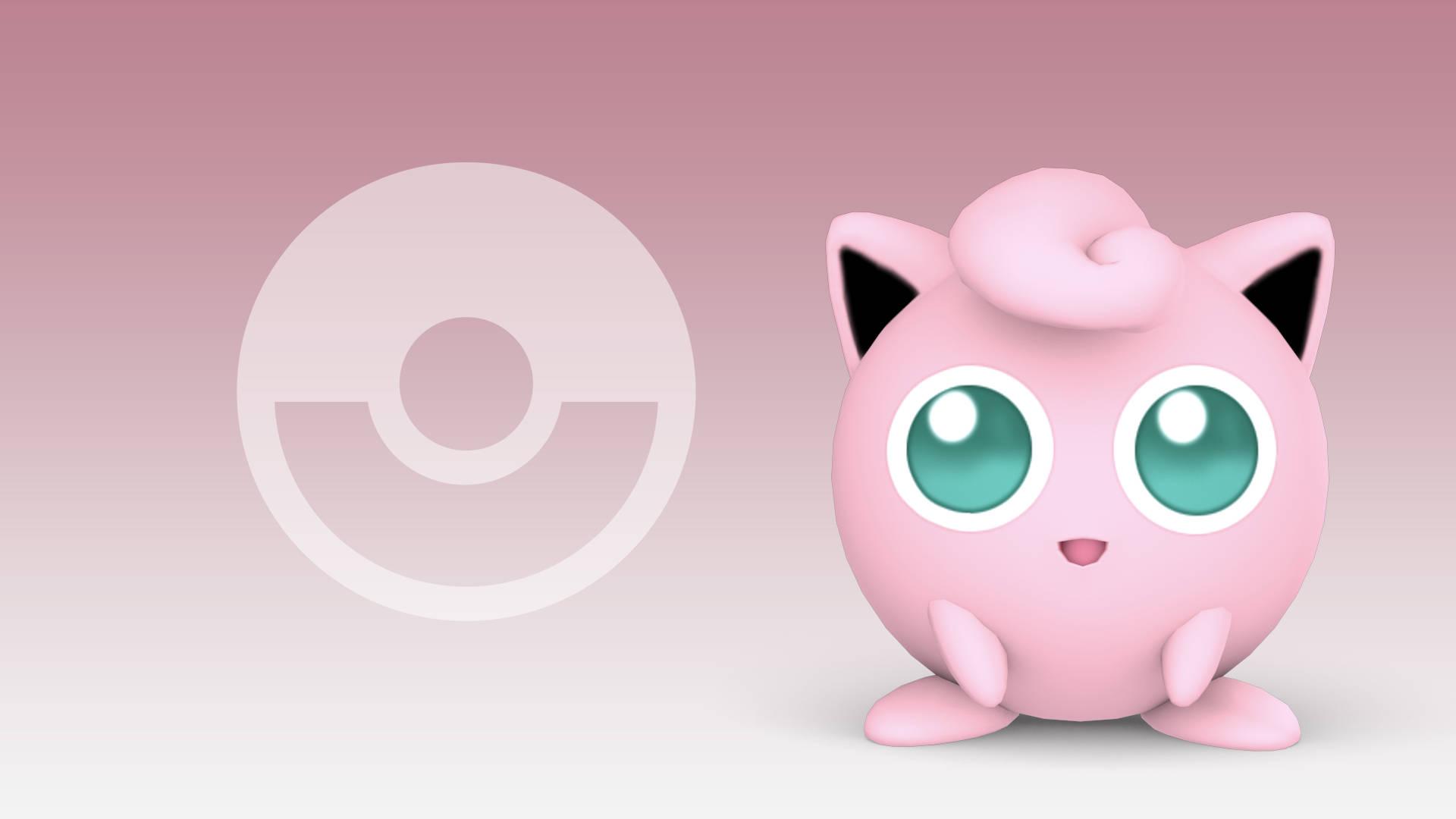 Pink Jigglypuff Cool Pokemon — 1920x1080 wallpaper