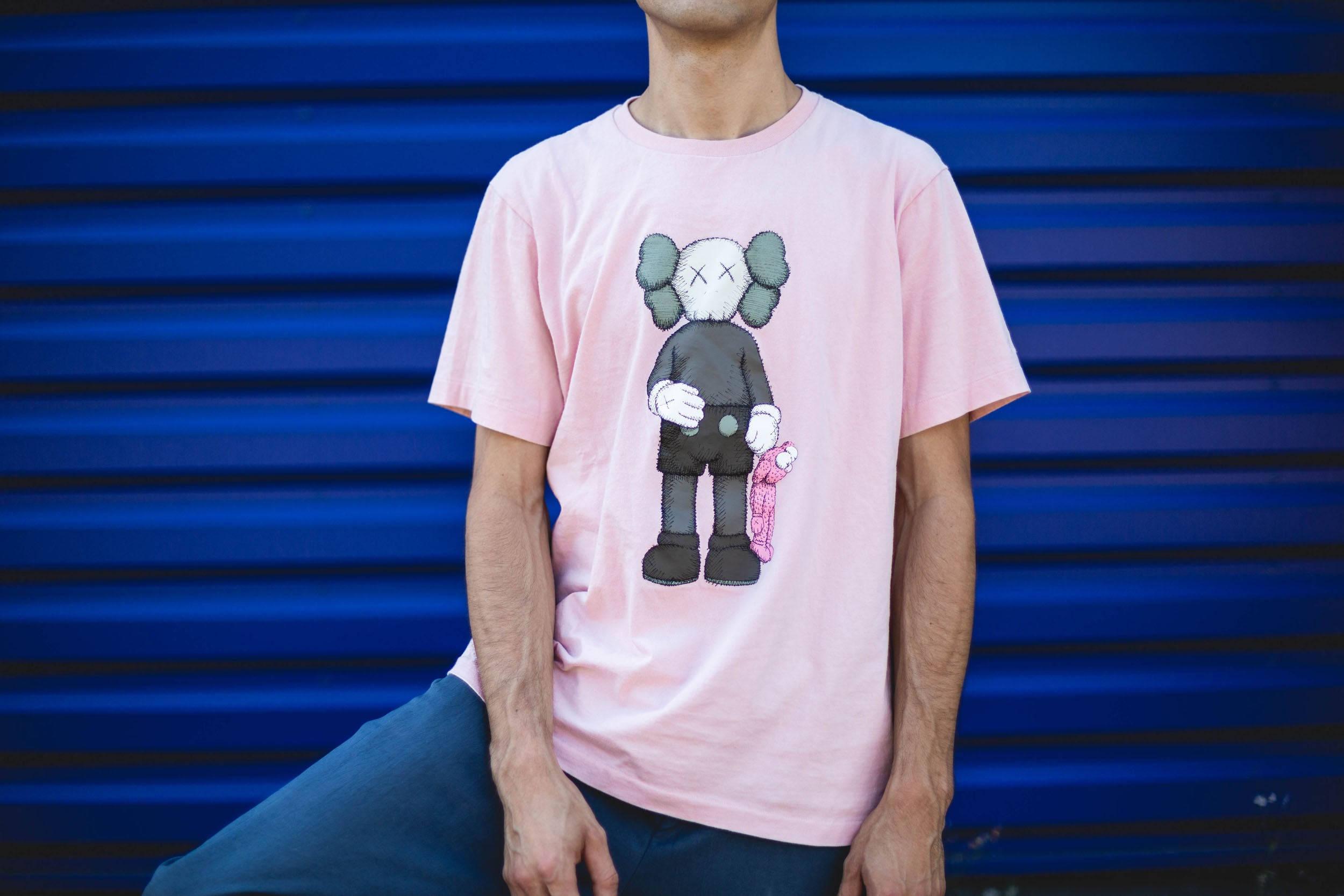 Pink KAWS T-Shirt — 2500x1667 wallpaper