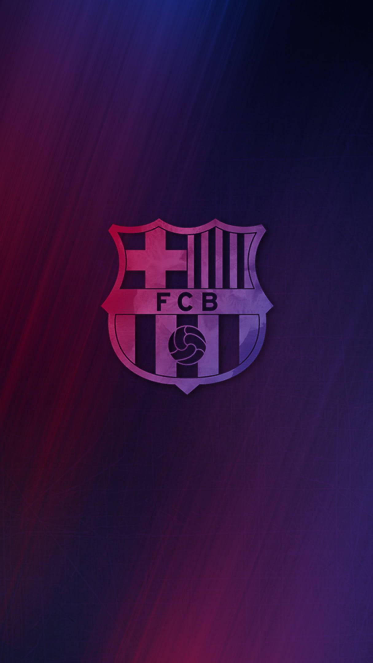Pink Purple Barcelona FC Gradient — 1215x2160 wallpaper