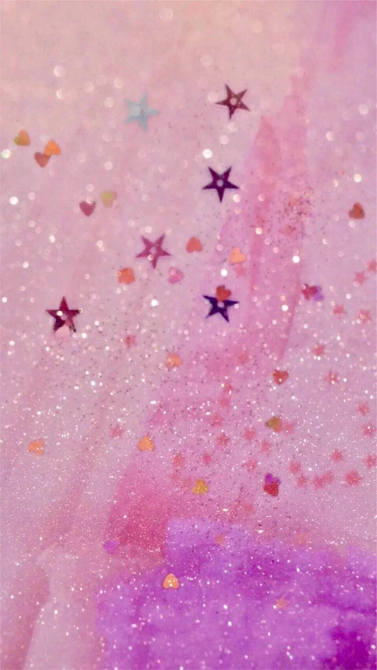 Pink Star For Girl Phone Screen — 1200x2130 wallpaper