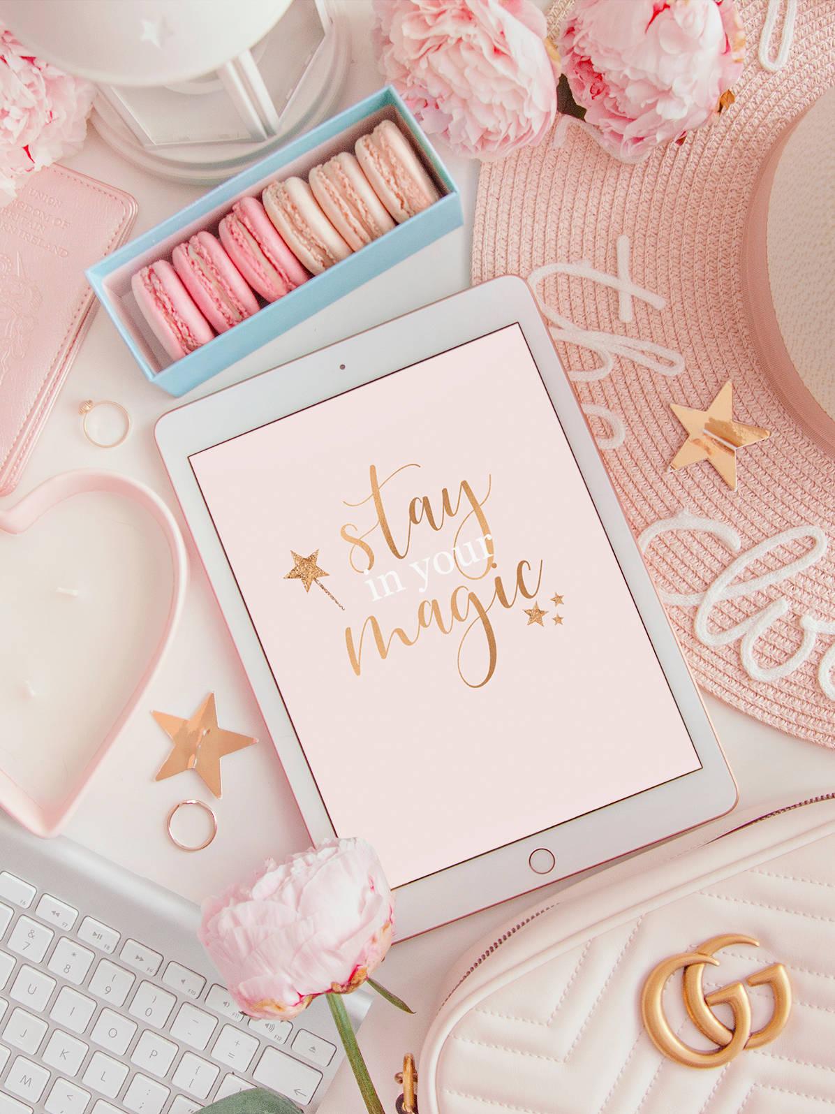 Pink-themed Celebration Girly iPhone — 1196x1595 wallpaper