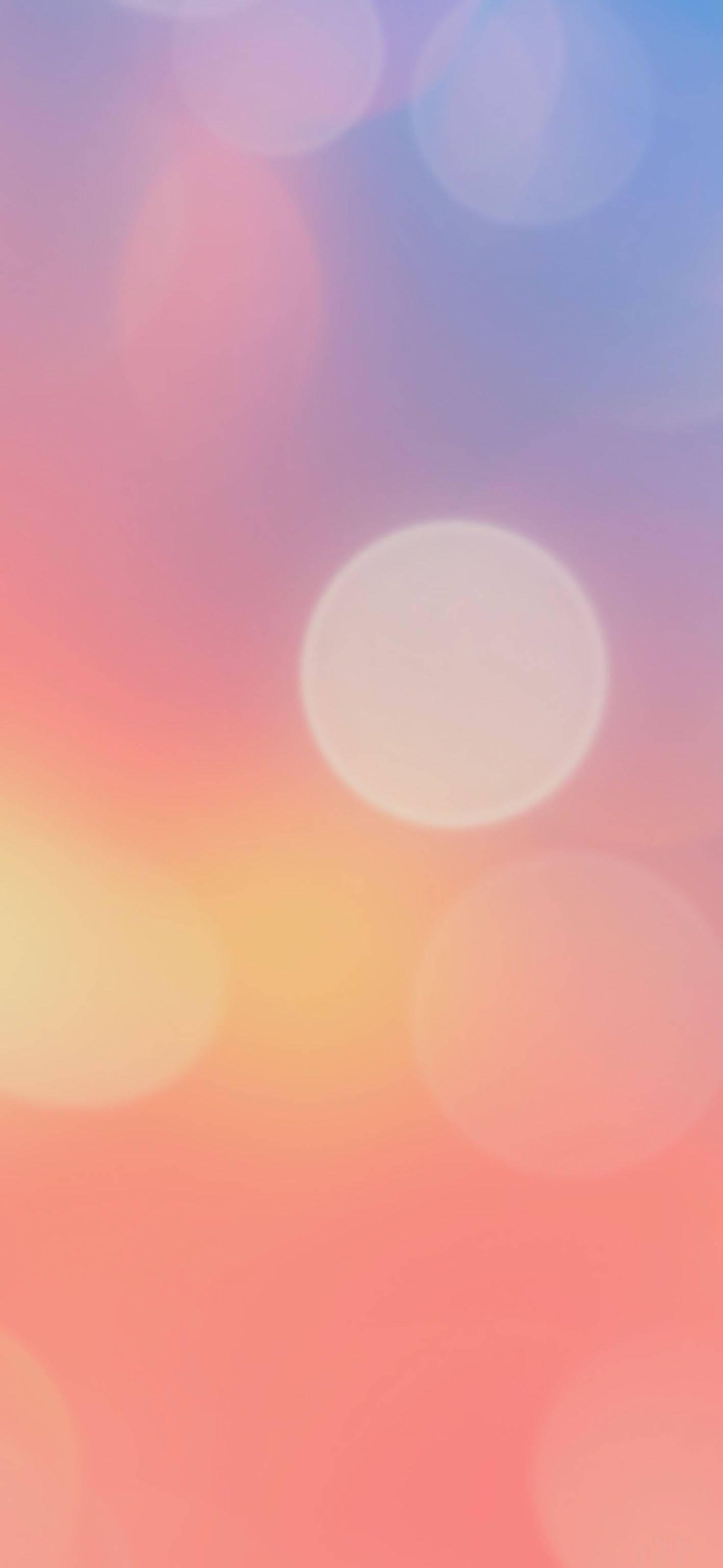 Pinkish Bokeh Home Screen — 1418x3072 wallpaper