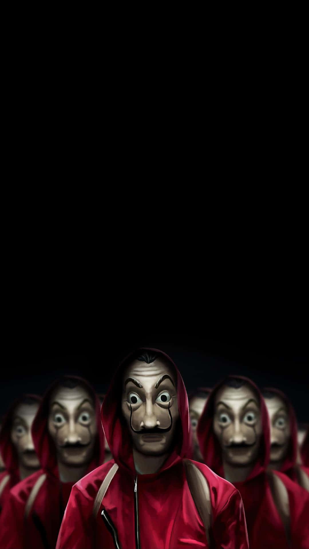 Planning the Heist in La Casa De Papel — 1080x1920 wallpaper