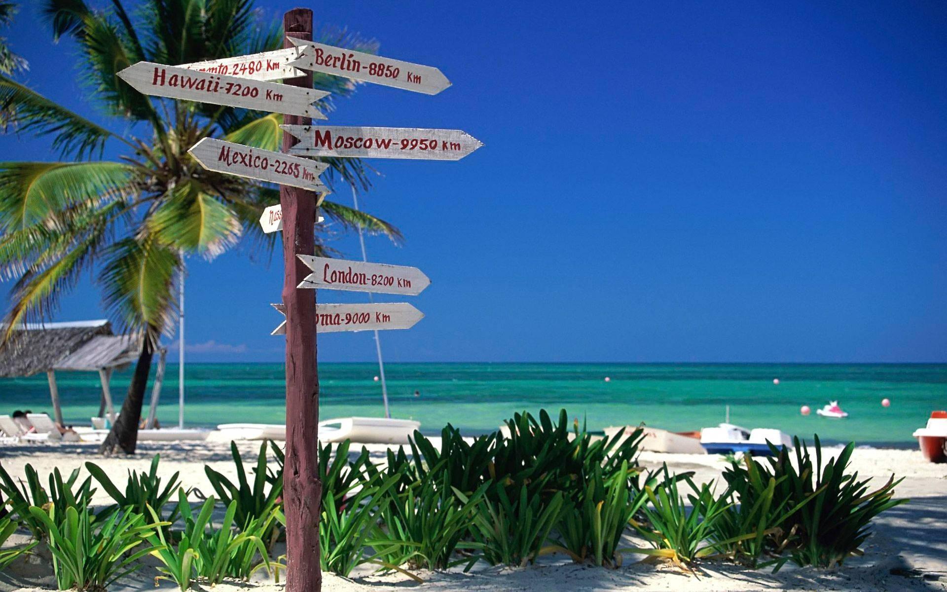Playa Varadero Beach In Cuba — 1920x1200 wallpaper
