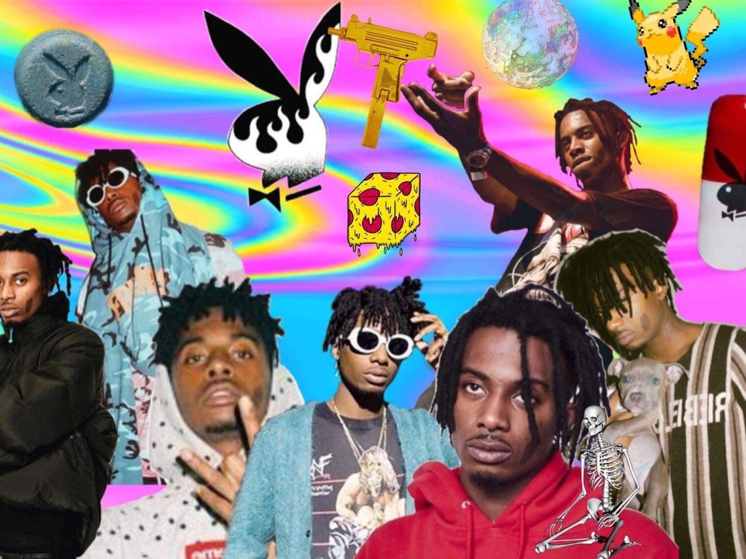 Playboi Carti PFP Collage — 1500x1124 wallpaper