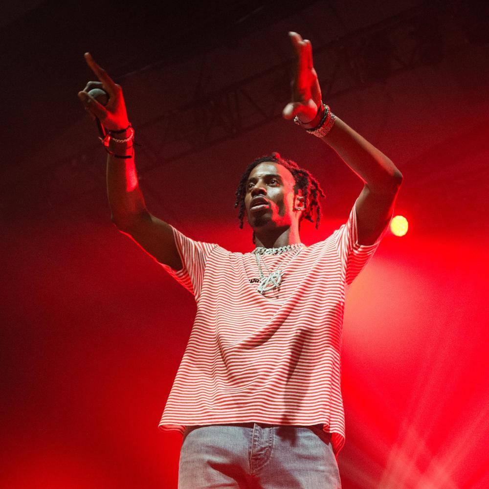 Playboi Carti PFP In Stripes — 1000x1000 wallpaper