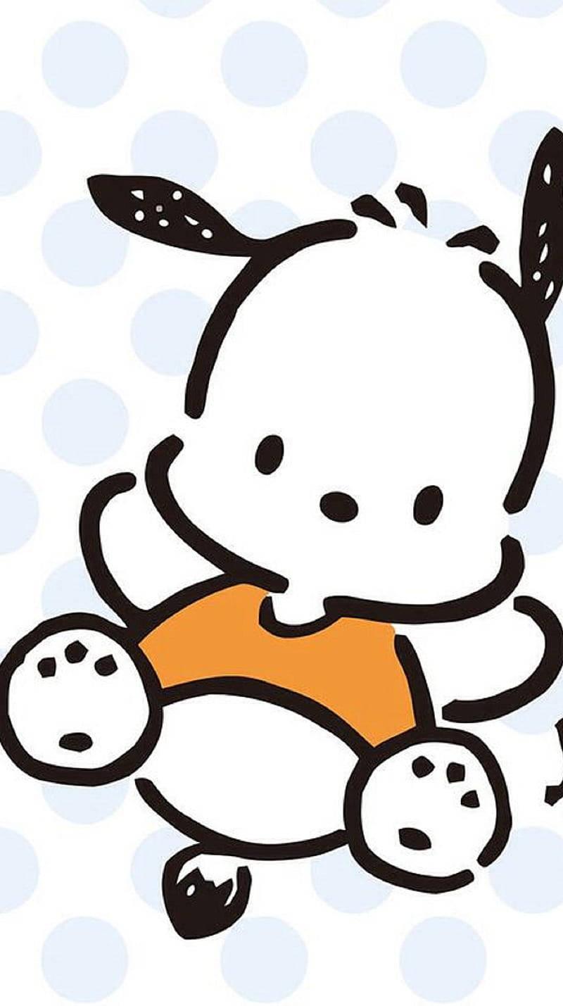 Pochacco In Orange Shirt — 800x1429 wallpaper