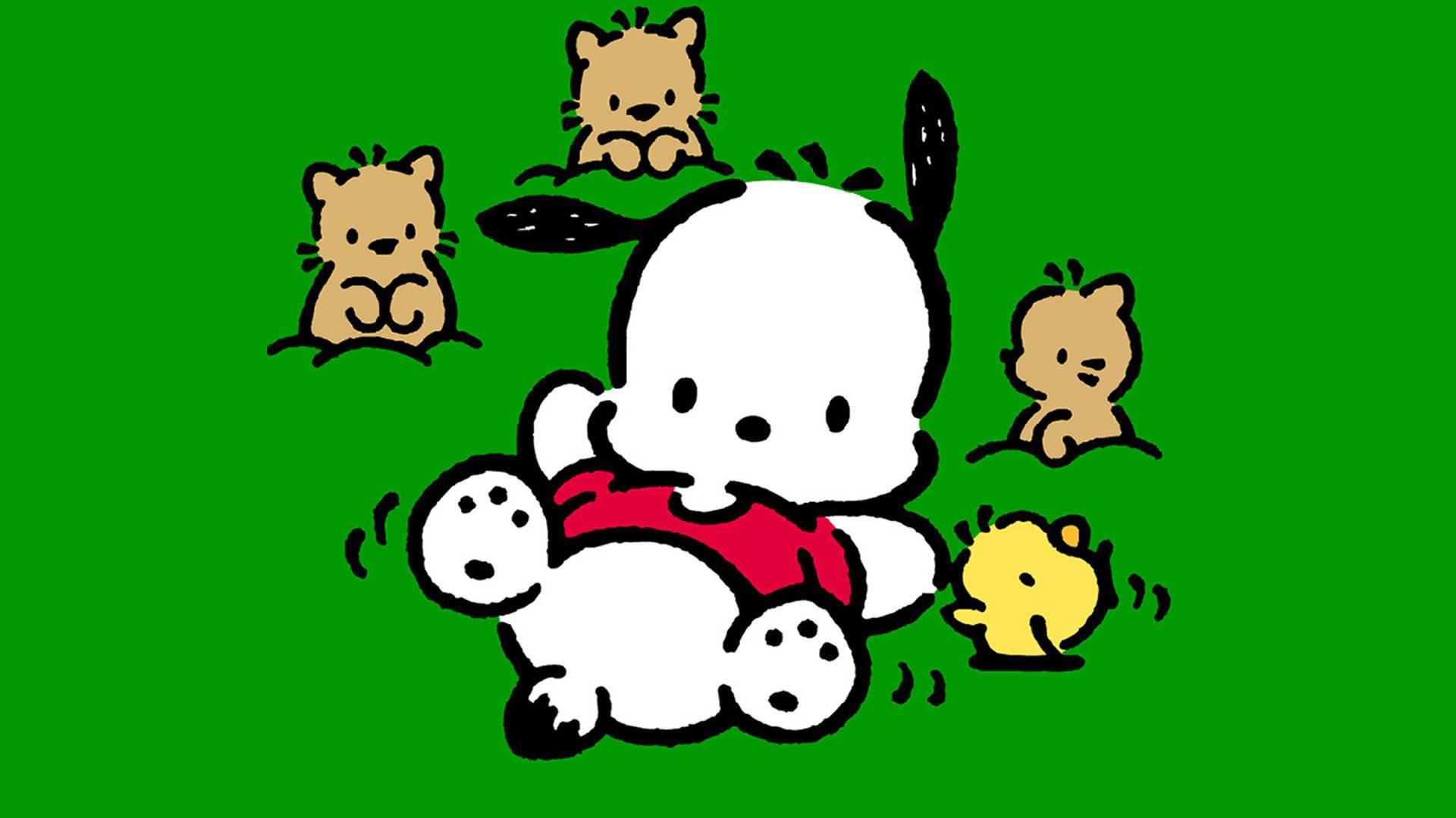 Pochacco With Friends — 1920x1080 wallpaper