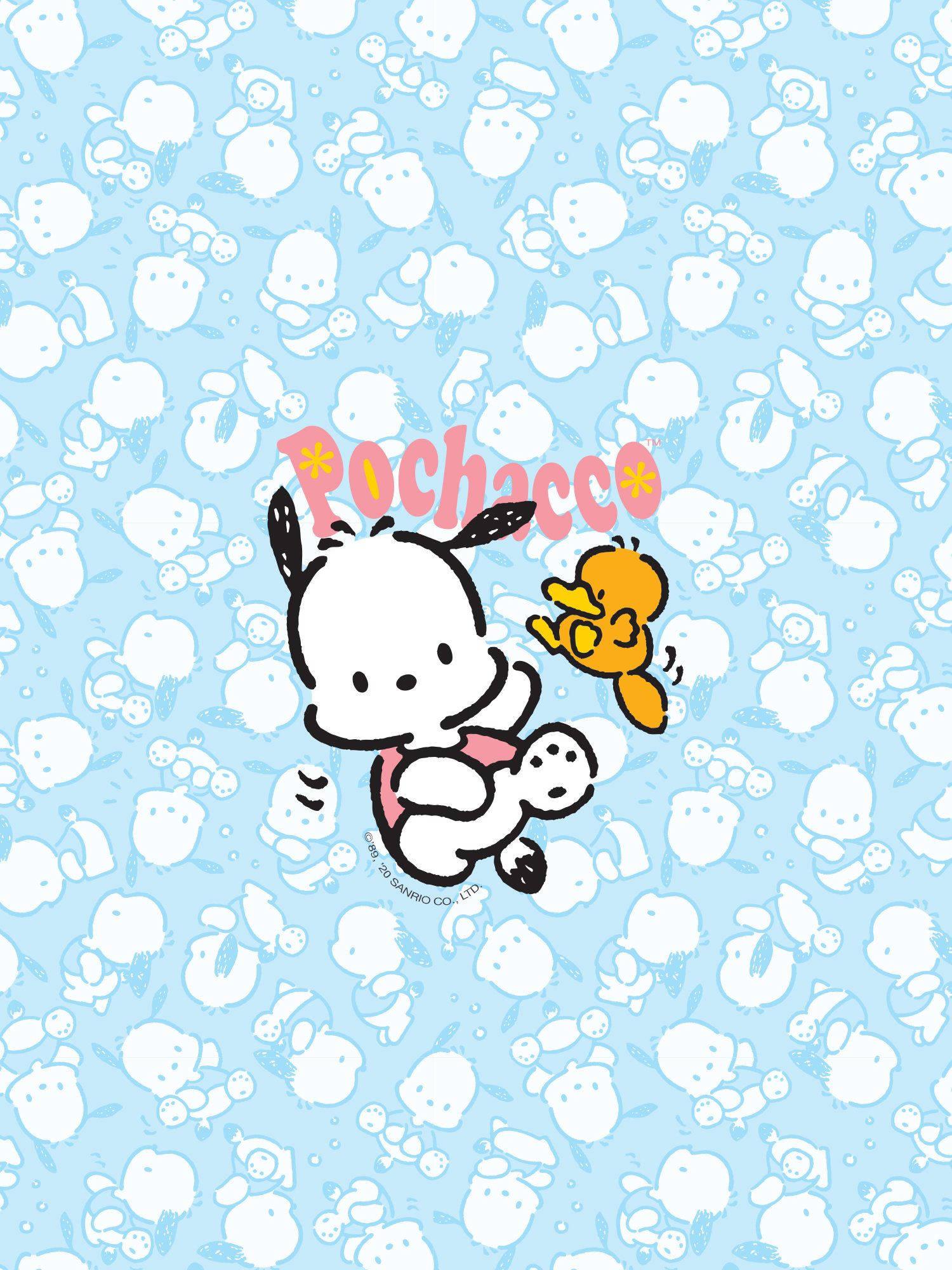 Pochacco With Swim The Platypus — 1500x2000 wallpaper
