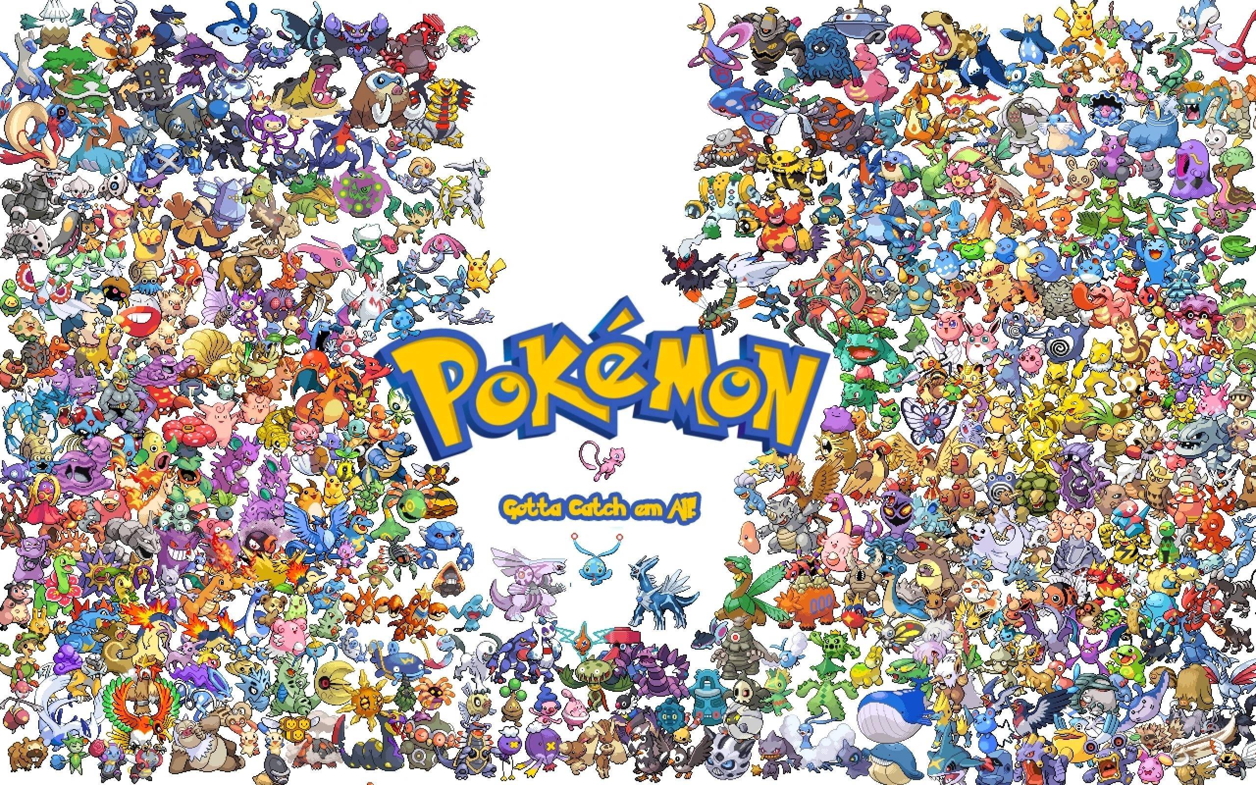 Pokémon Characters — 2560x1600 wallpaper