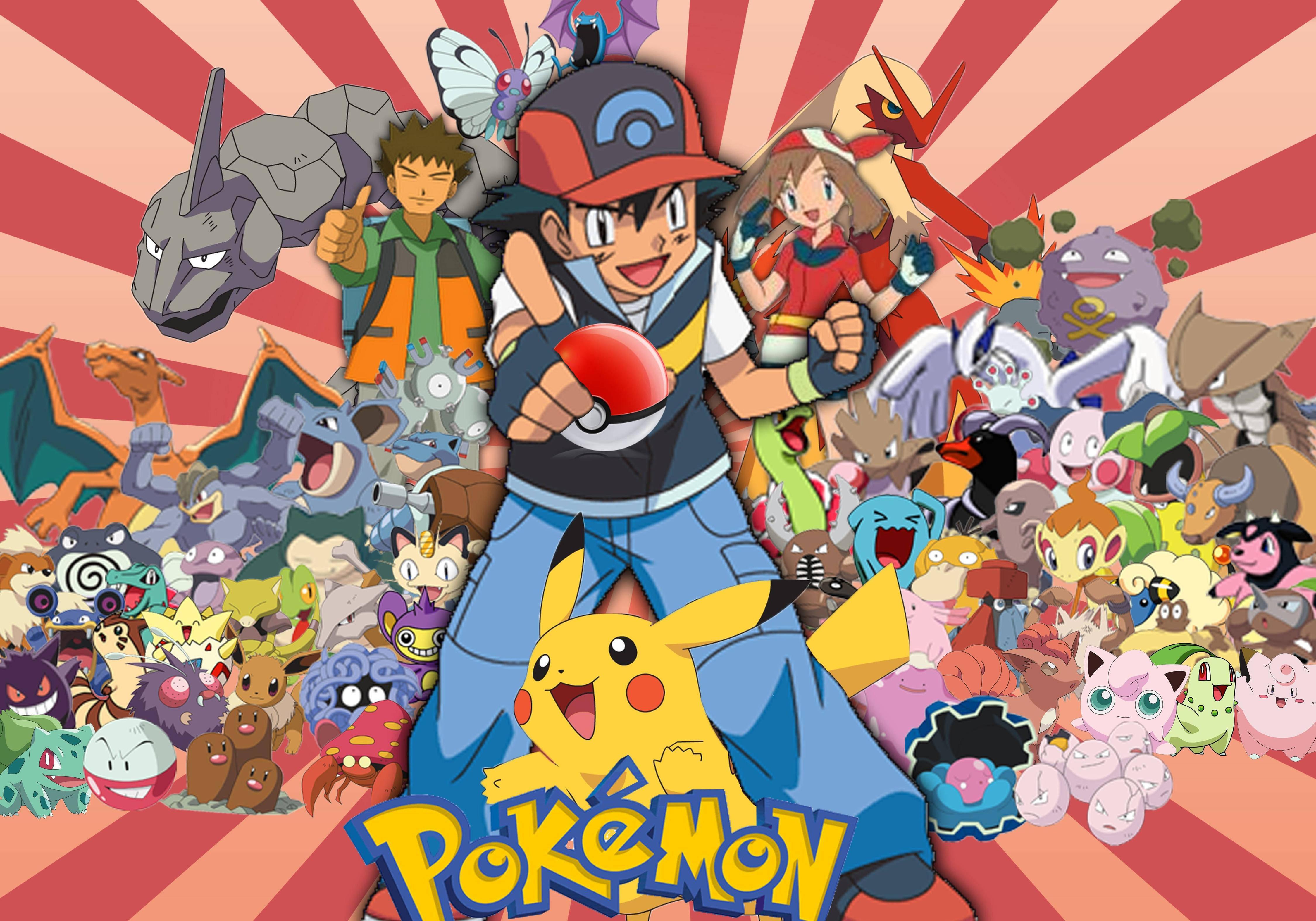 Pokemon Characters — 4500x3150 wallpaper