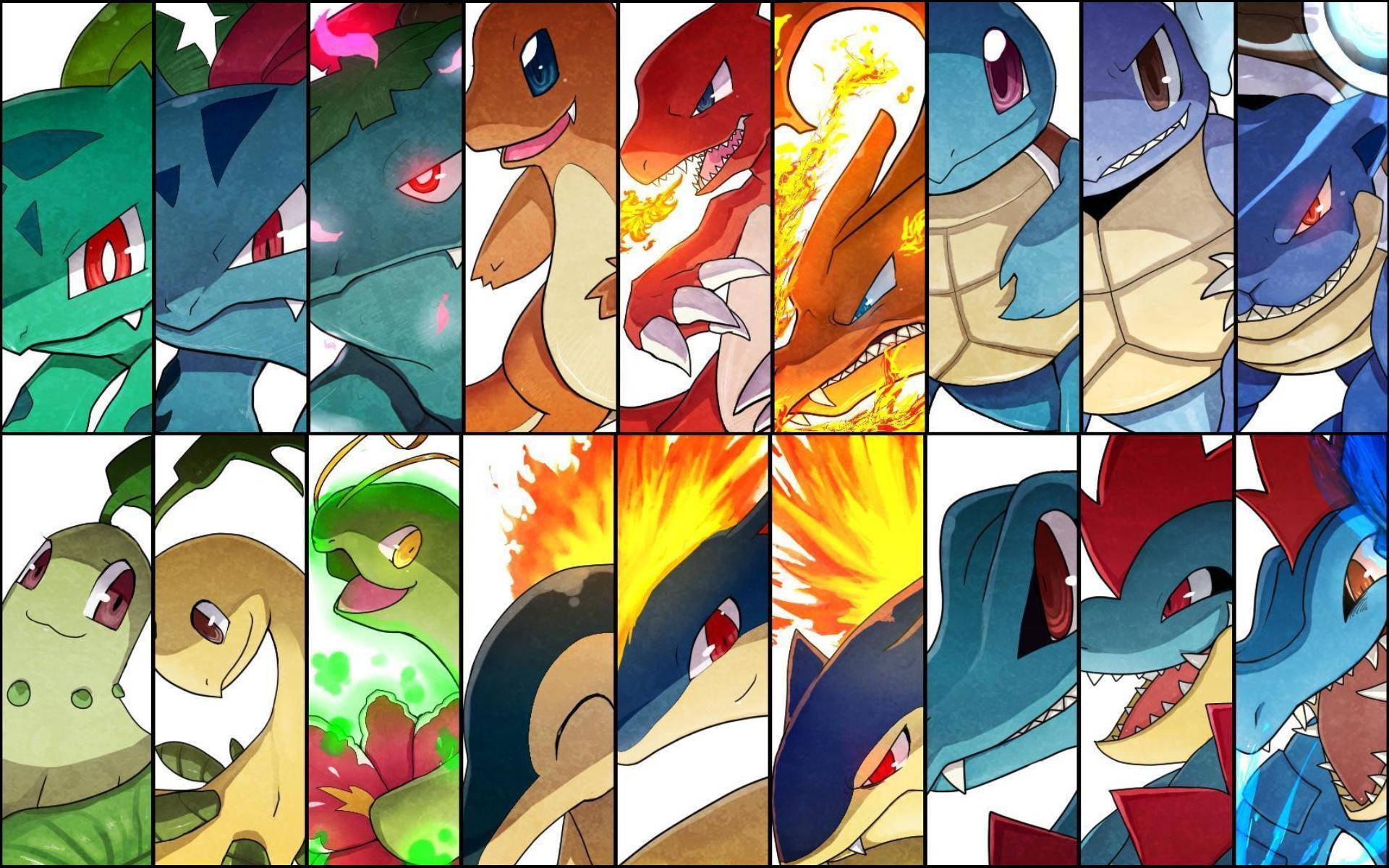 Pokemon Evolution — 1920x1200 wallpaper