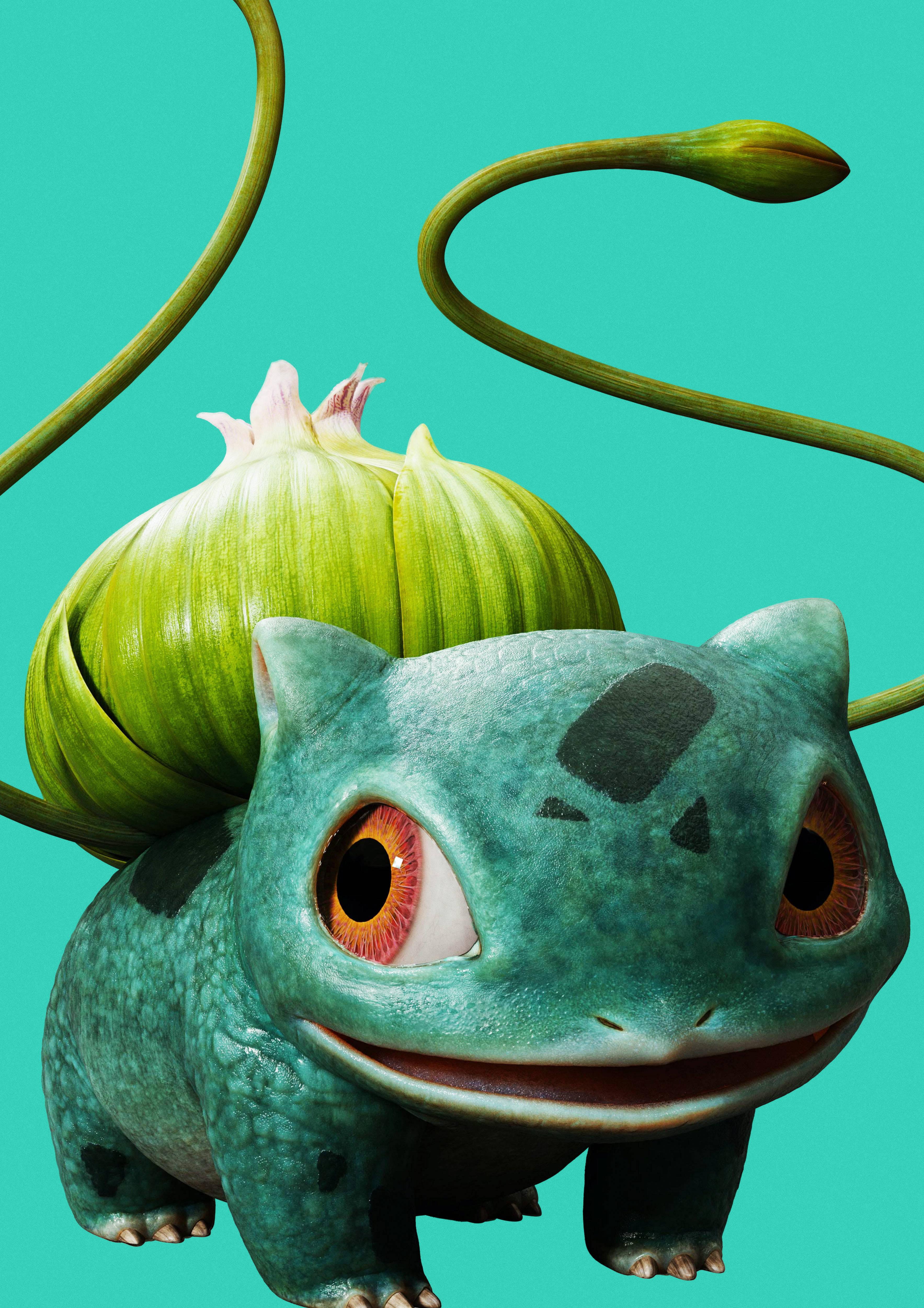 Pokemon Phone Bulbasaur Vine Whip — 3534x5000 wallpaper