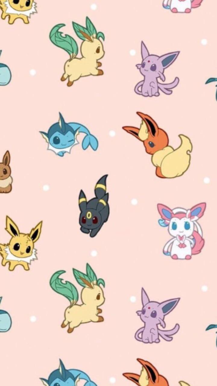 Pokemon Phone Eeveelutions — 720x1280 wallpaper