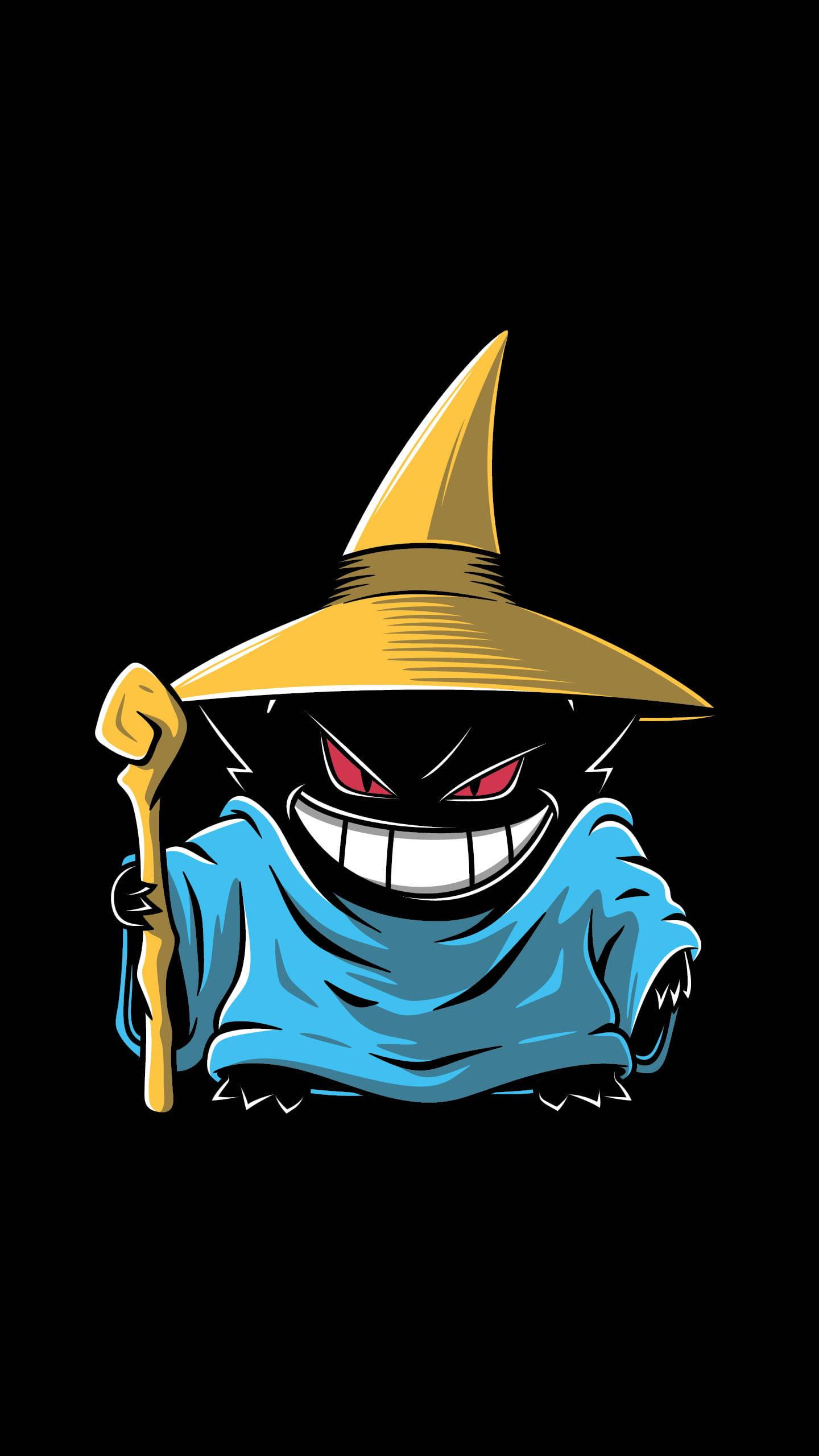 Pokemon Phone Gengar Hat — 1440x2560 wallpaper