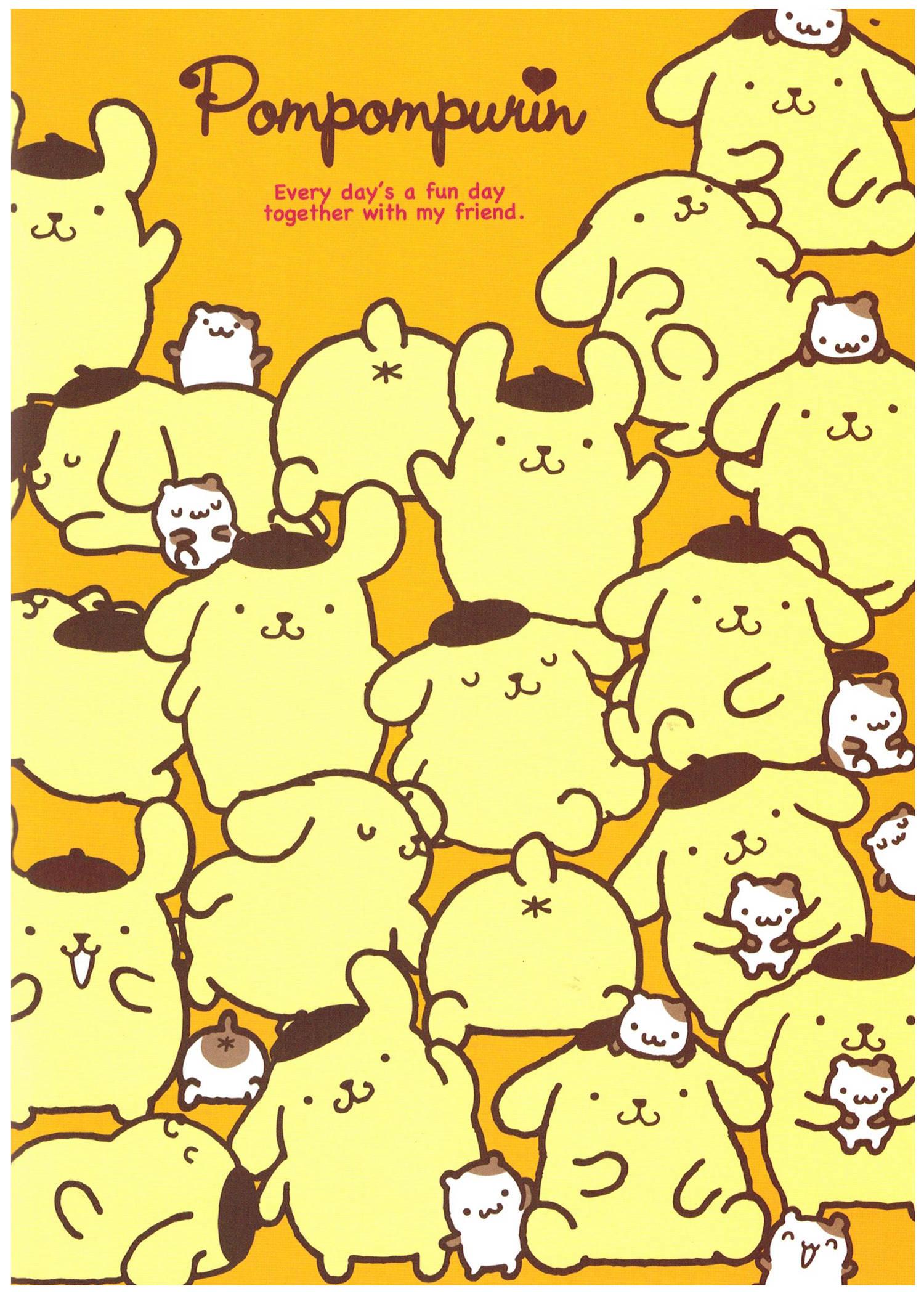 Pompompurin Digital Art — 1500x2100 wallpaper