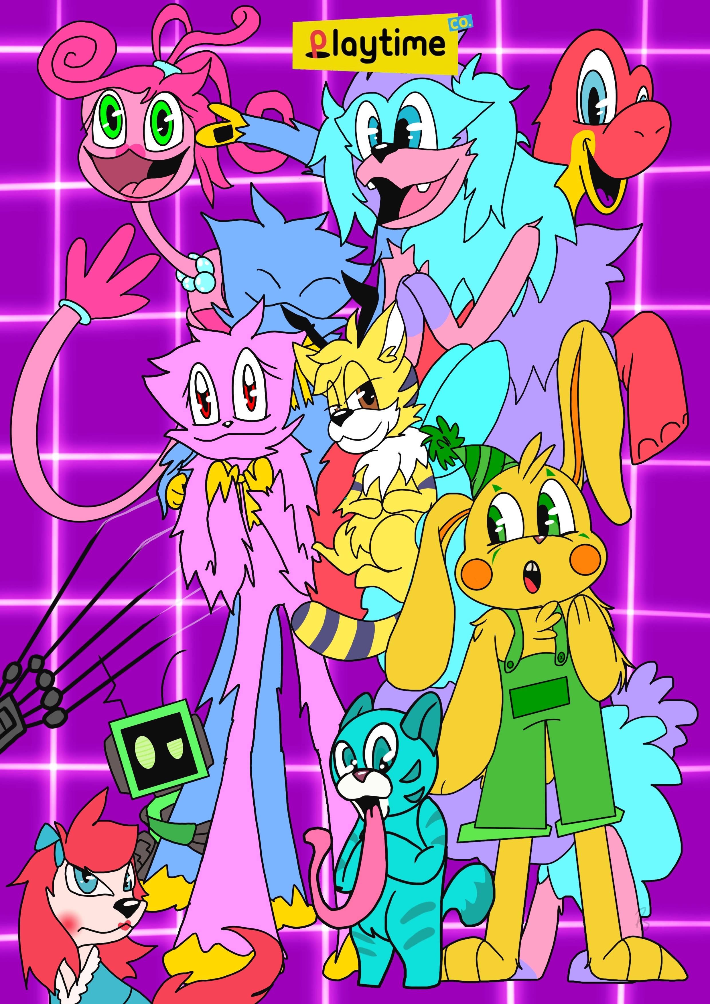 Poppy Playtime Gang — 2480x3508 wallpaper