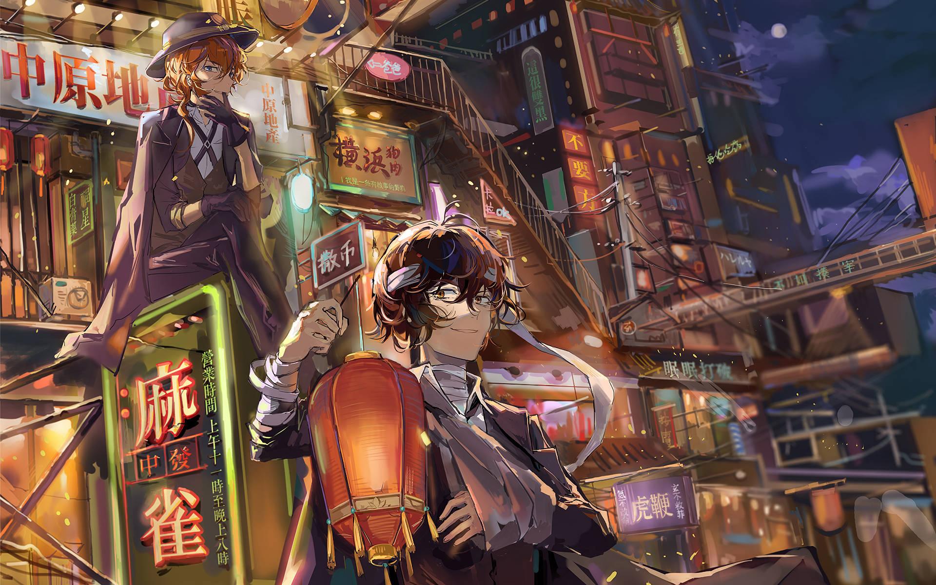 Port Mafia Gansgter Chūya Nakahara — 1920x1200 wallpaper