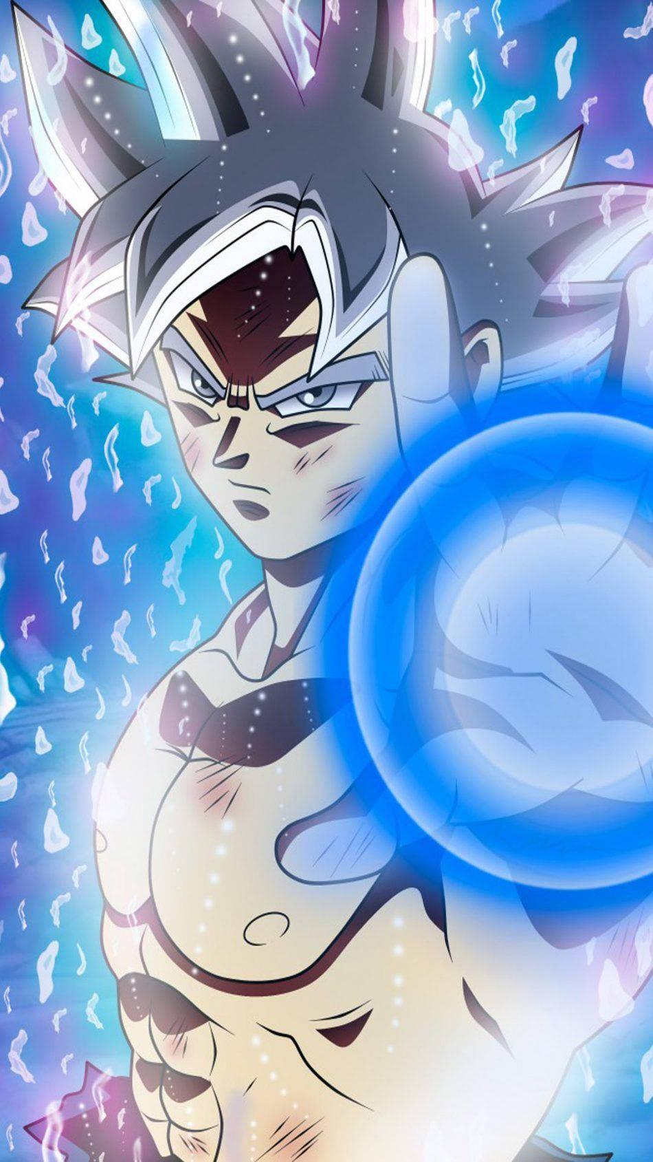 Portrait Of Ultra Instinct Goku — 950x1689 wallpaper