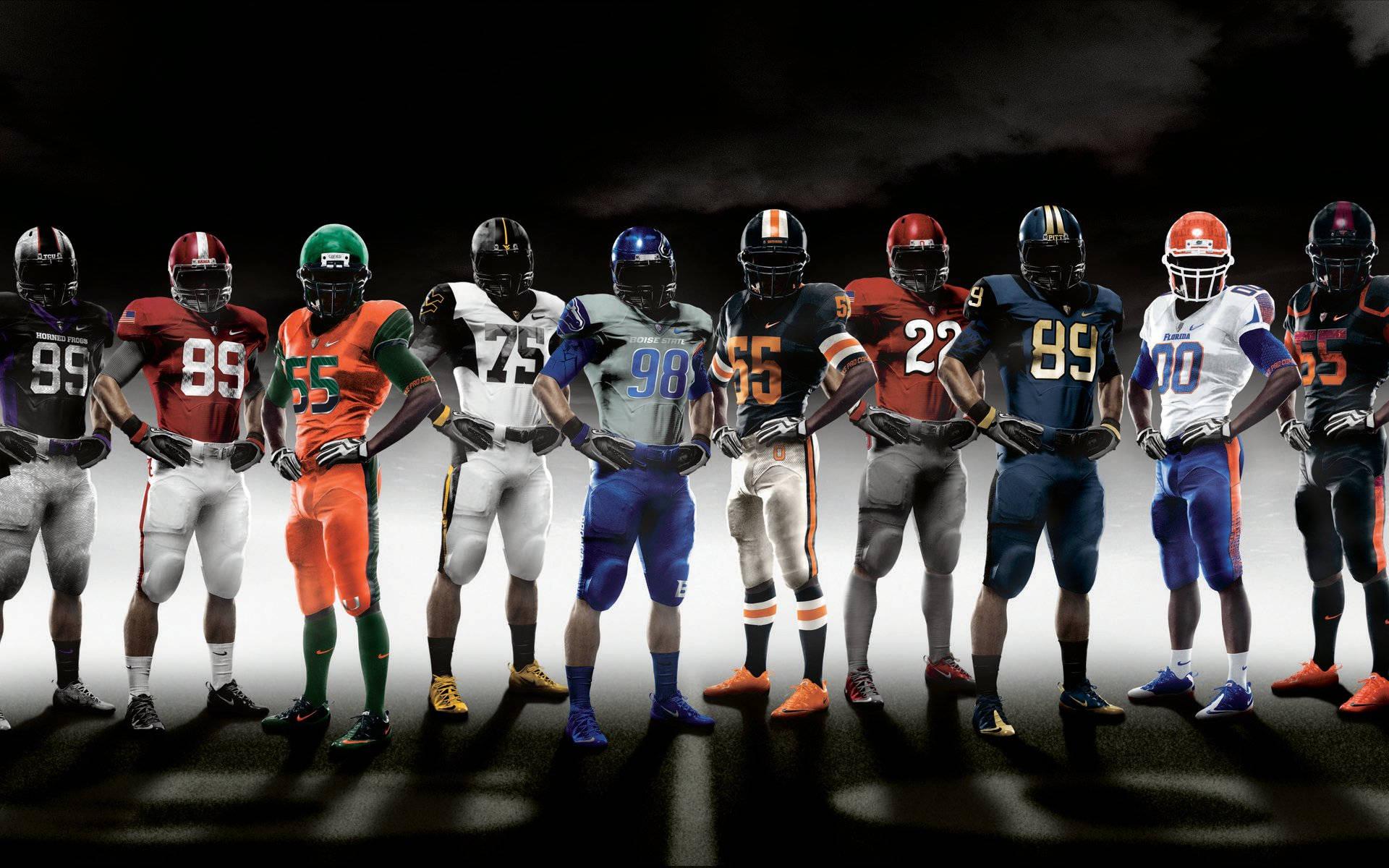 Posing NFL Team Representatives — 1920x1200 wallpaper