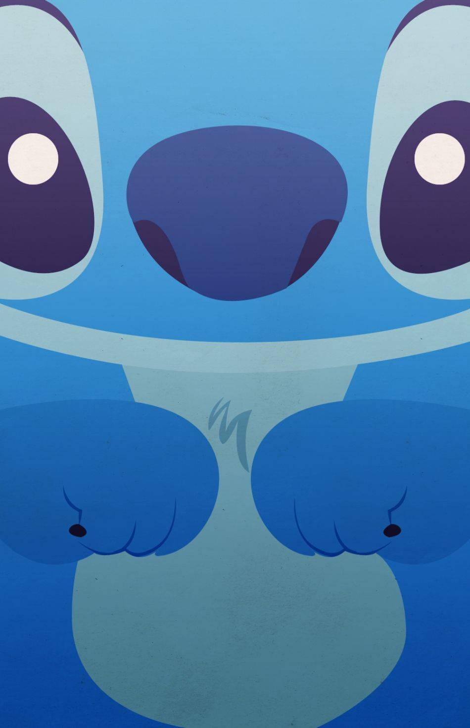 Pout away your troubles with this cute Kawaii Stitch. — 950x1469 wallpaper