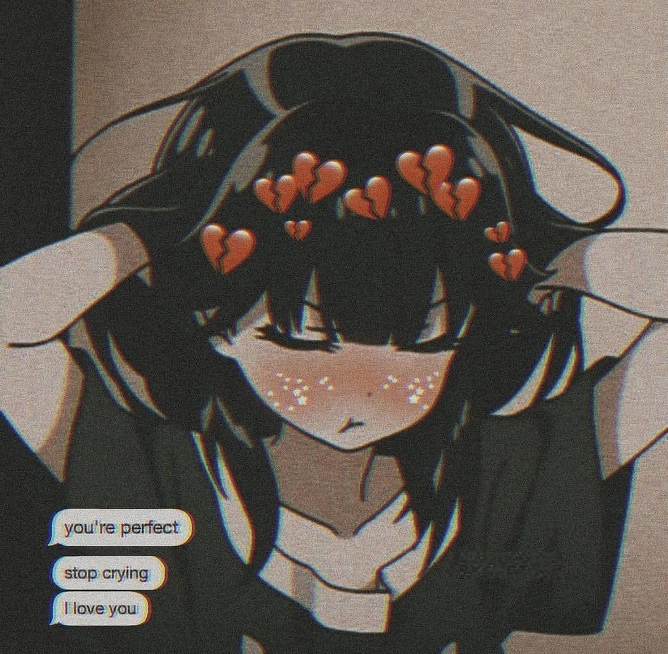Pouting Character Anime PFP — 2160x2116 wallpaper