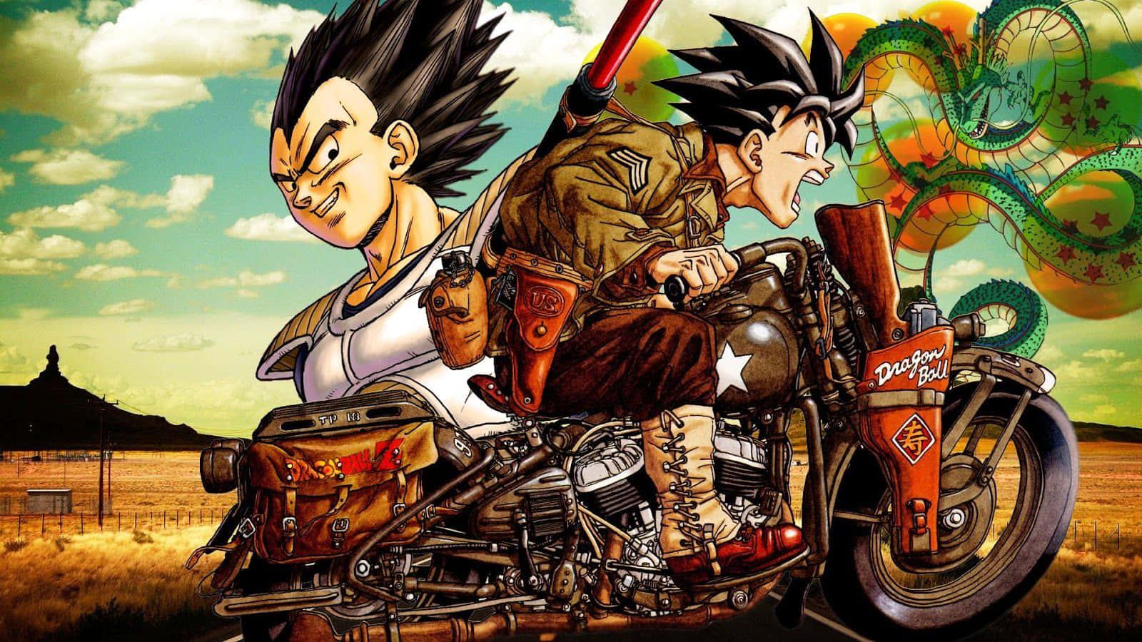 Powerful Vegeta in Battle Stance — 1600x900 wallpaper