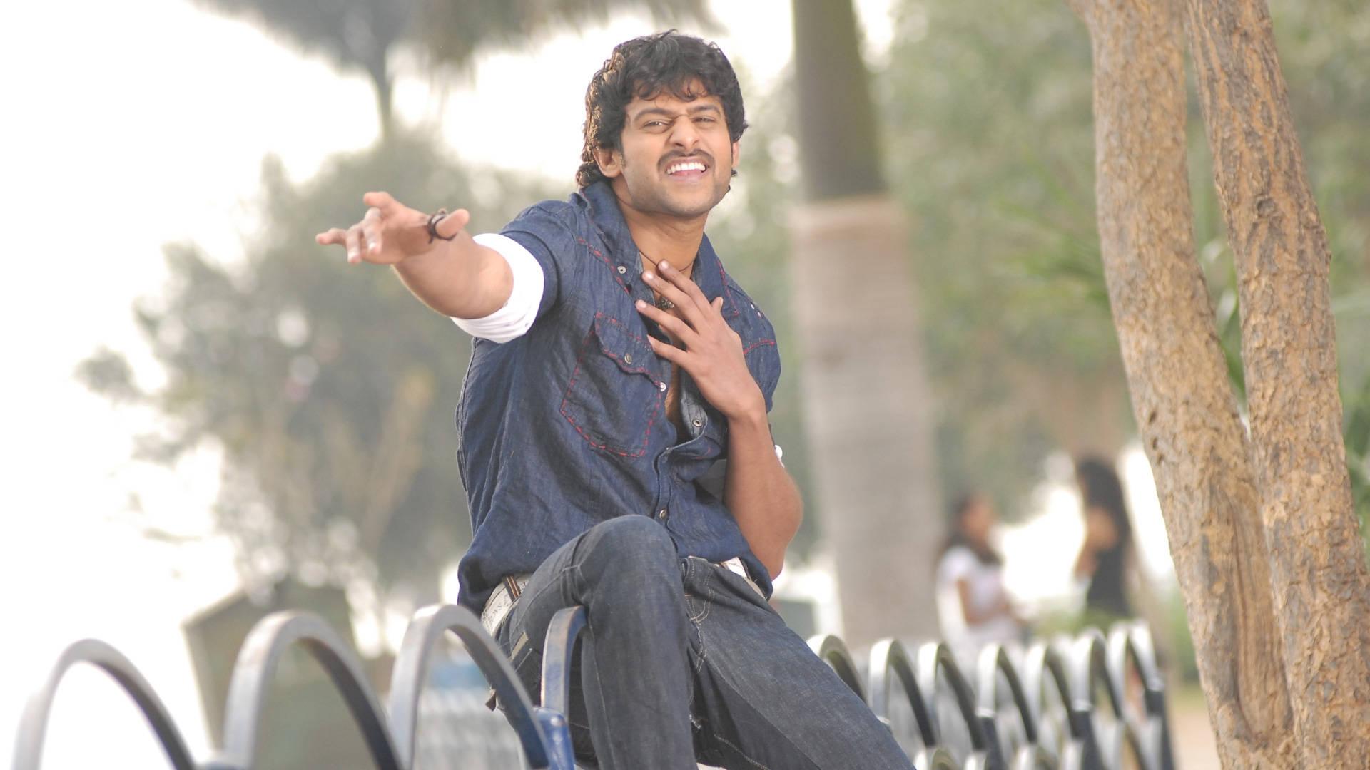 Prabhas Performing At Park — 1920x1080 wallpaper