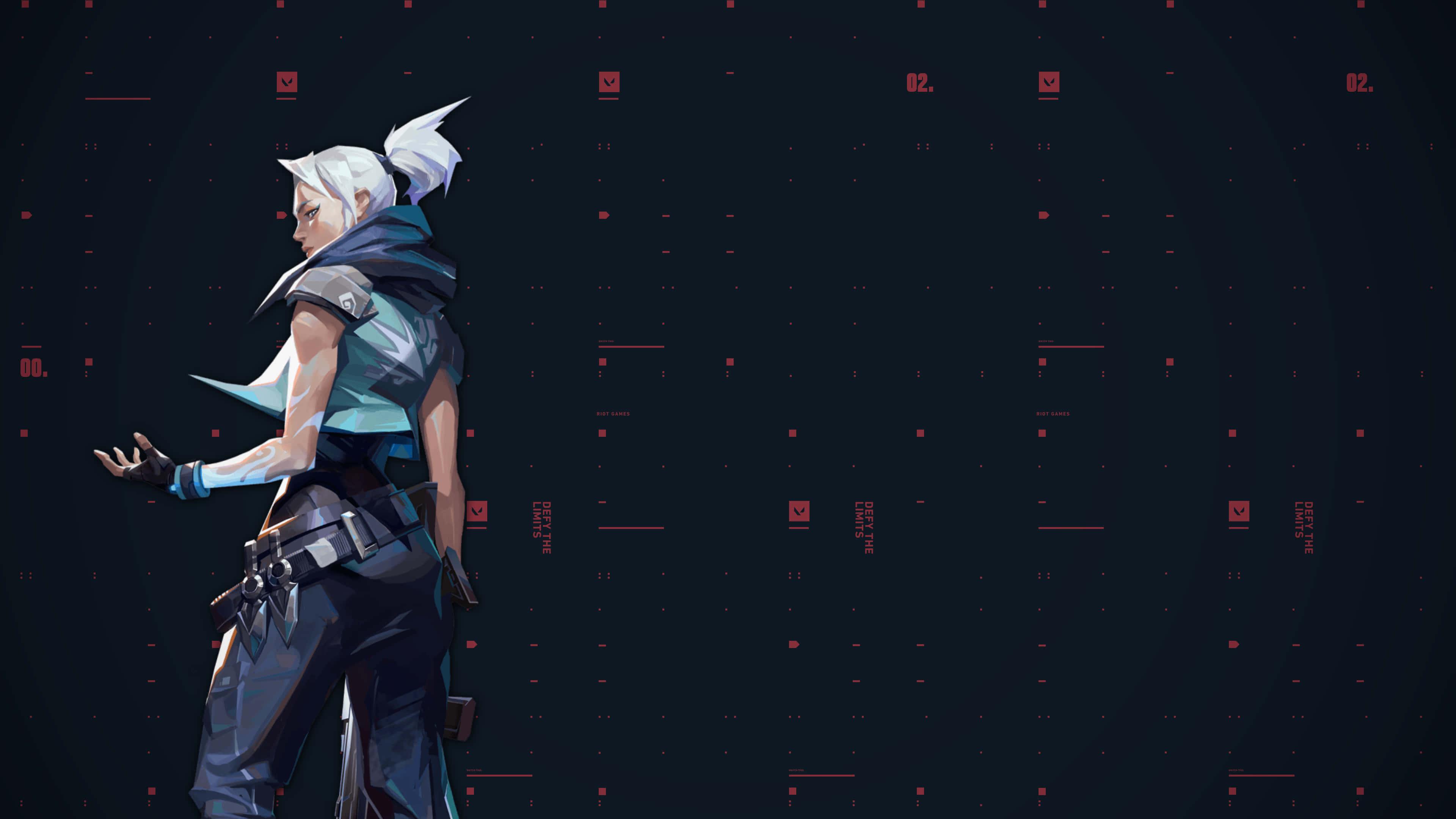 Prepare for intense online gaming with Valorant — 3840x2160 wallpaper