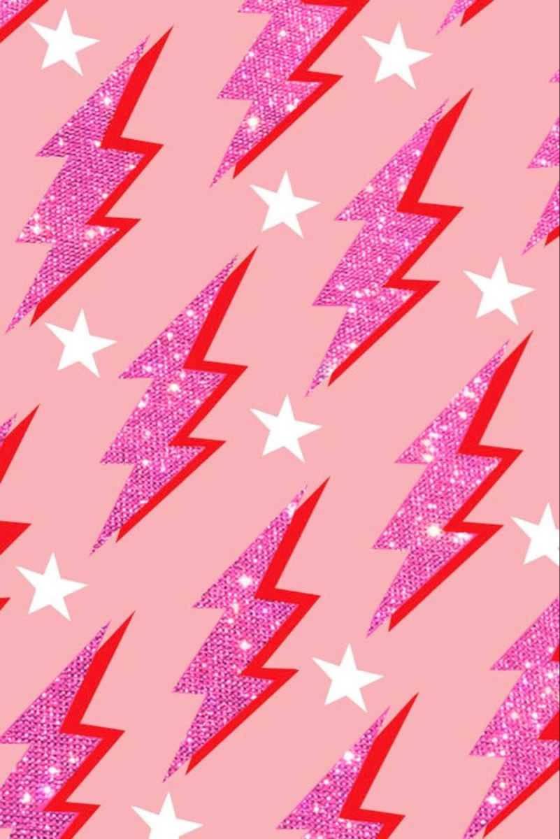 Preppy Glitter Lightning