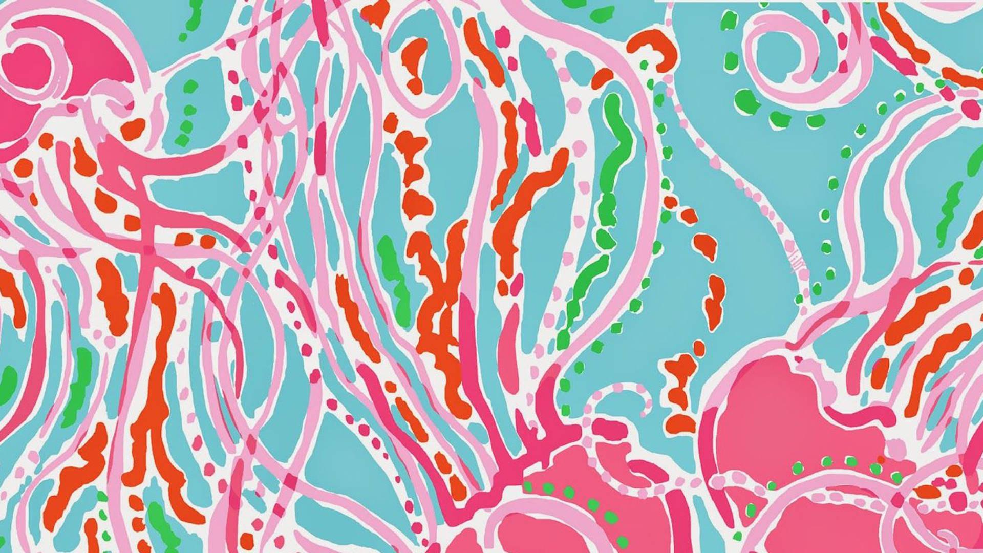 Preppy Jellyfish Pattern