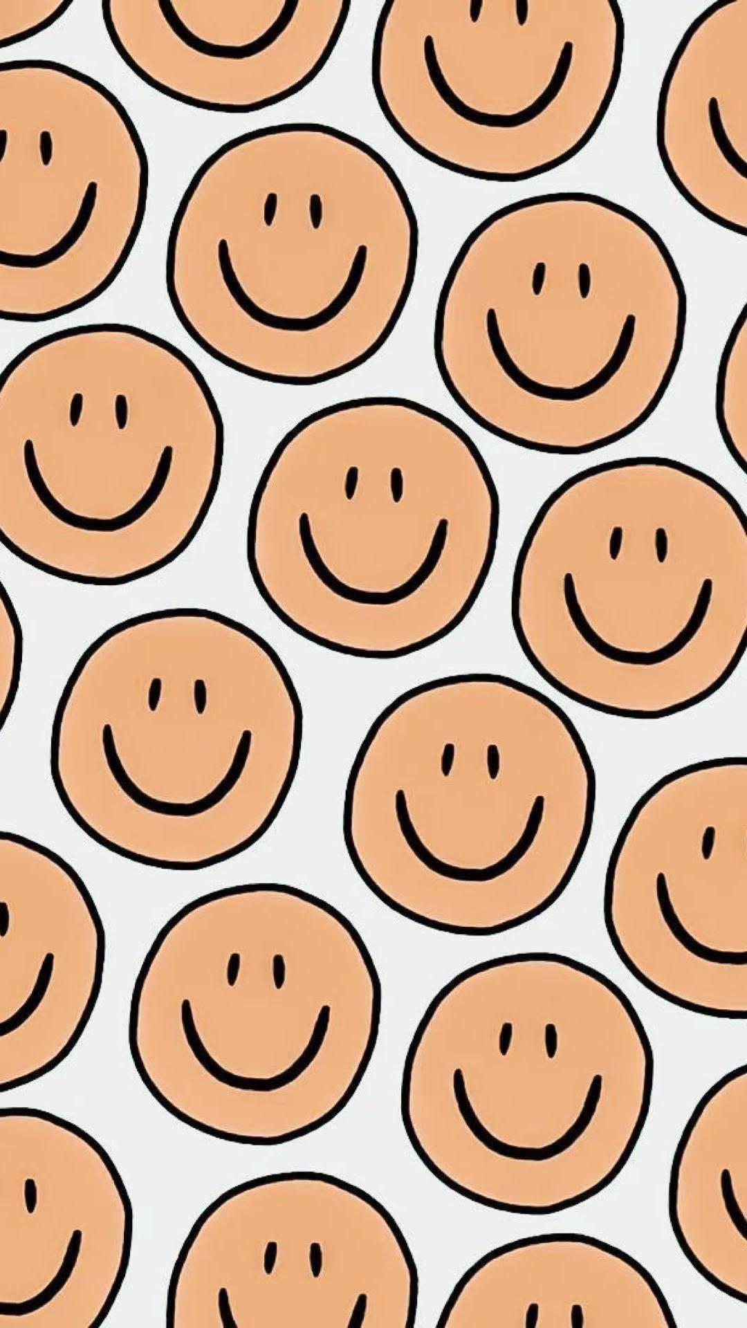 Preppy Smiley Face Equal Pattern — 1080x1920 wallpaper