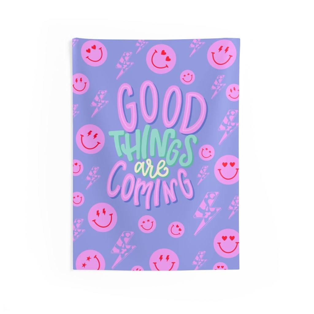 Preppy Smiley Face Good Things — 1024x1024 wallpaper