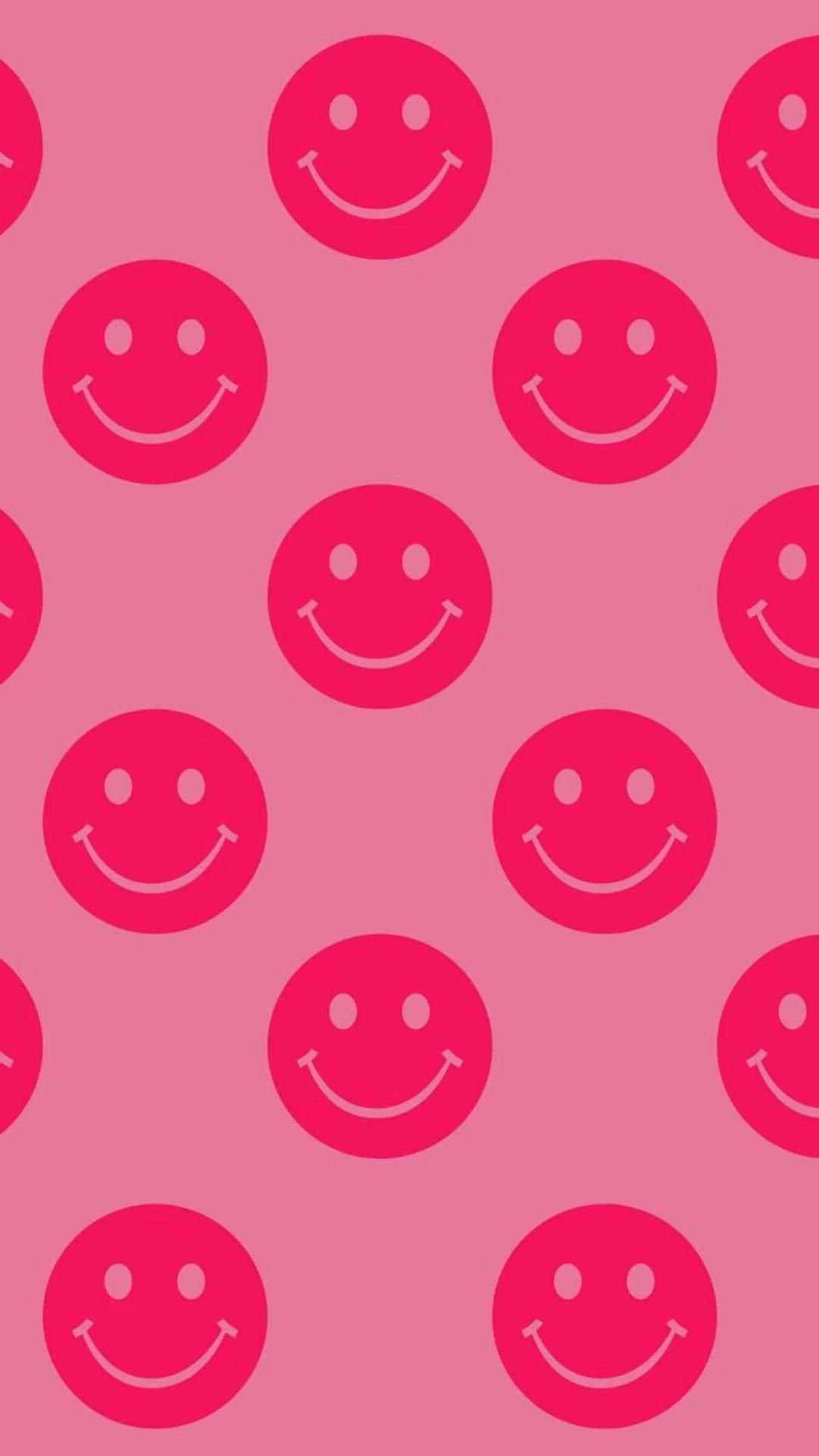 Preppy Smiley Face on Yellow Background — 1080x1920 wallpaper