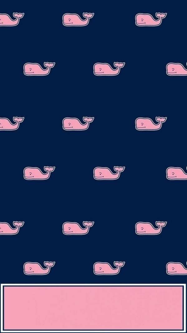 Preppy Whale Print