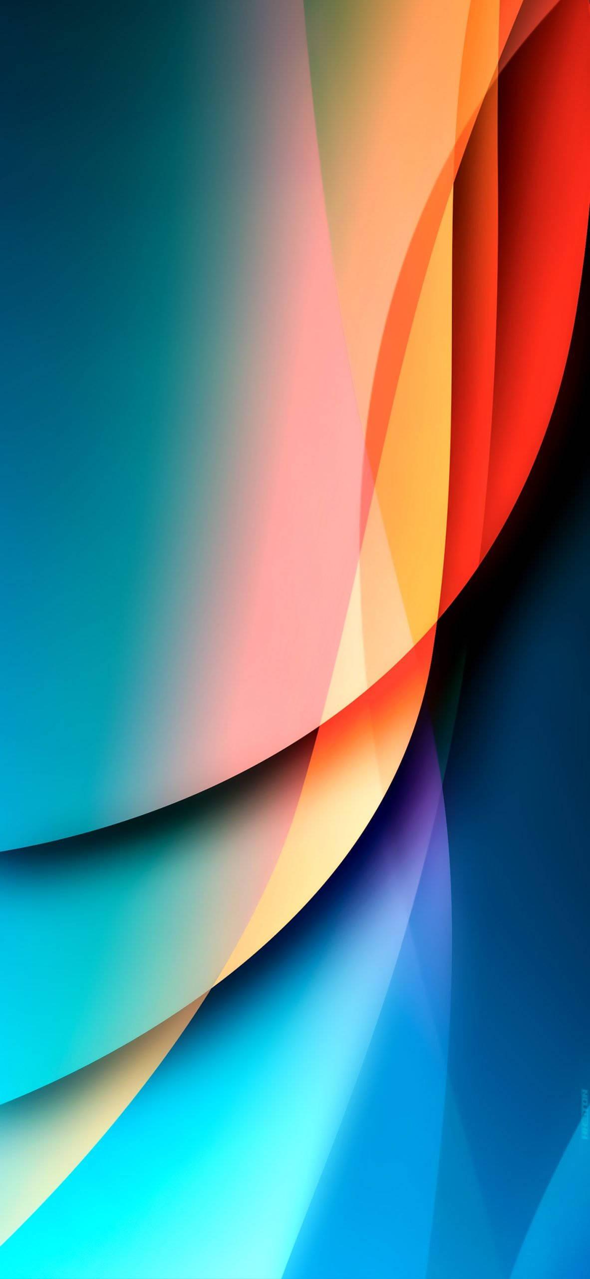 Prismatic Graphic Ios 16 — 1182x2560 wallpaper
