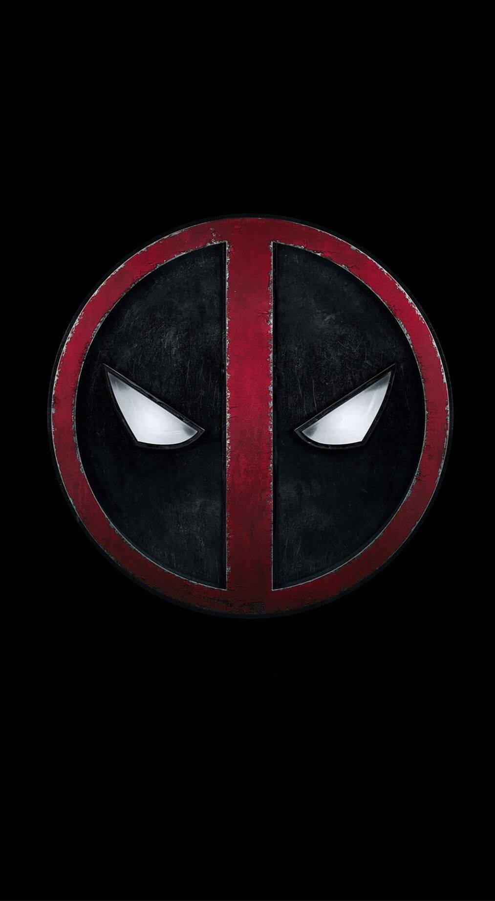 Protect Your Device with Deadpool's Mask Logo — 1013x1842 wallpaper